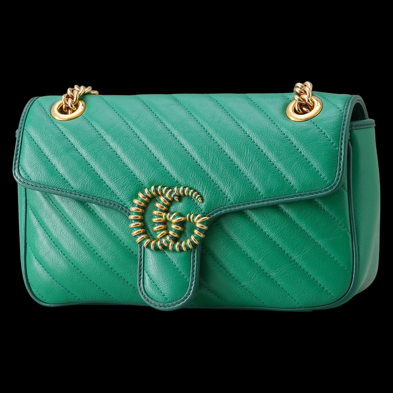 GUCCI(USED)구찌 443497 GG마몽 마트라세 숄더백