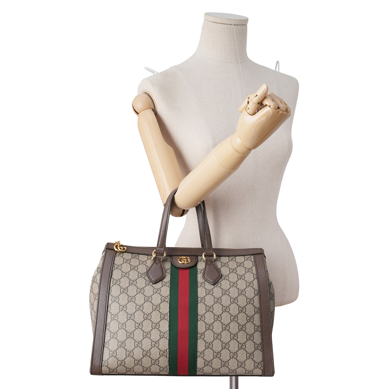GUCCI(USED)구찌 524537 GG수프림 오피디아 토트백