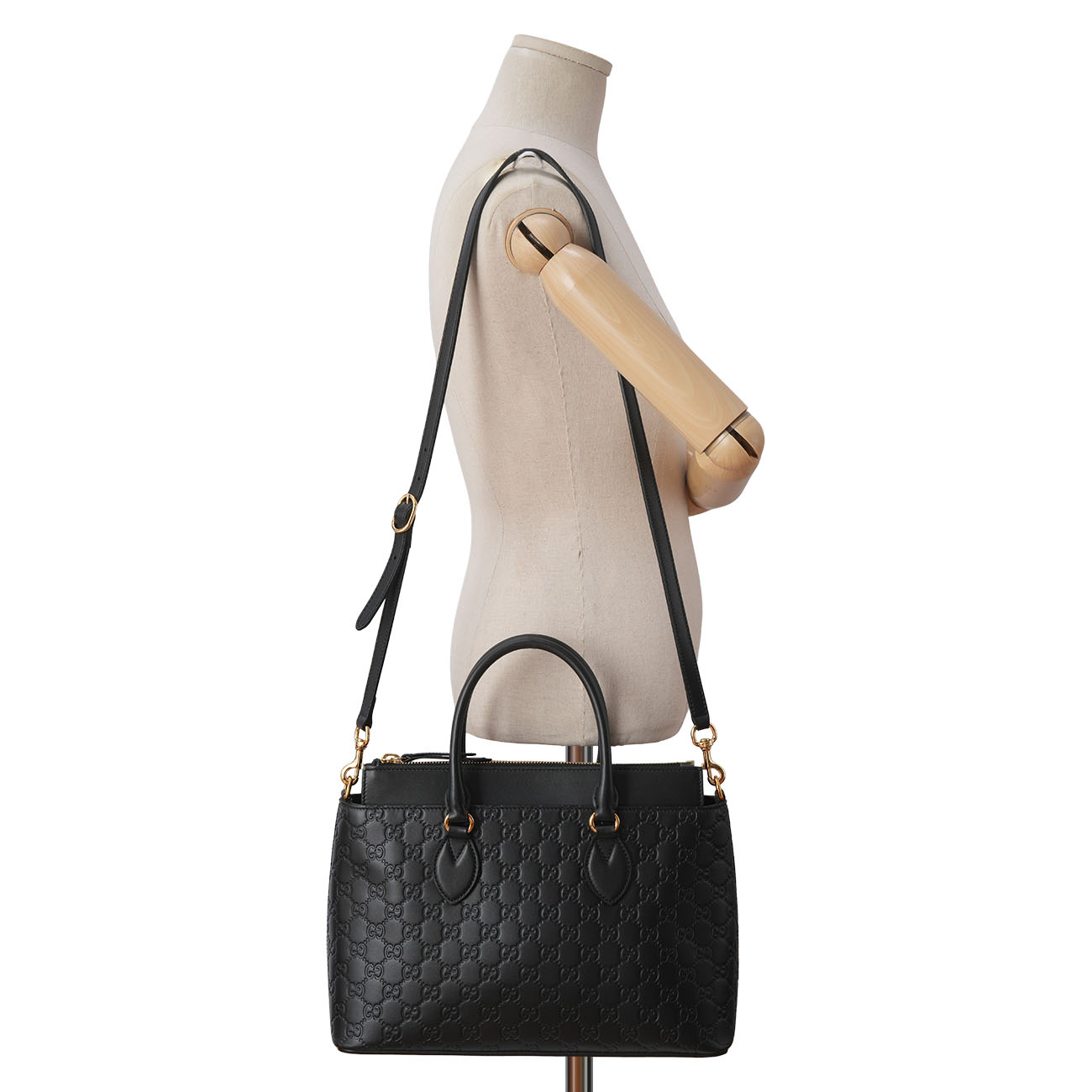 GUCCI(USED)구찌 409534 GG로고 시마 토트백