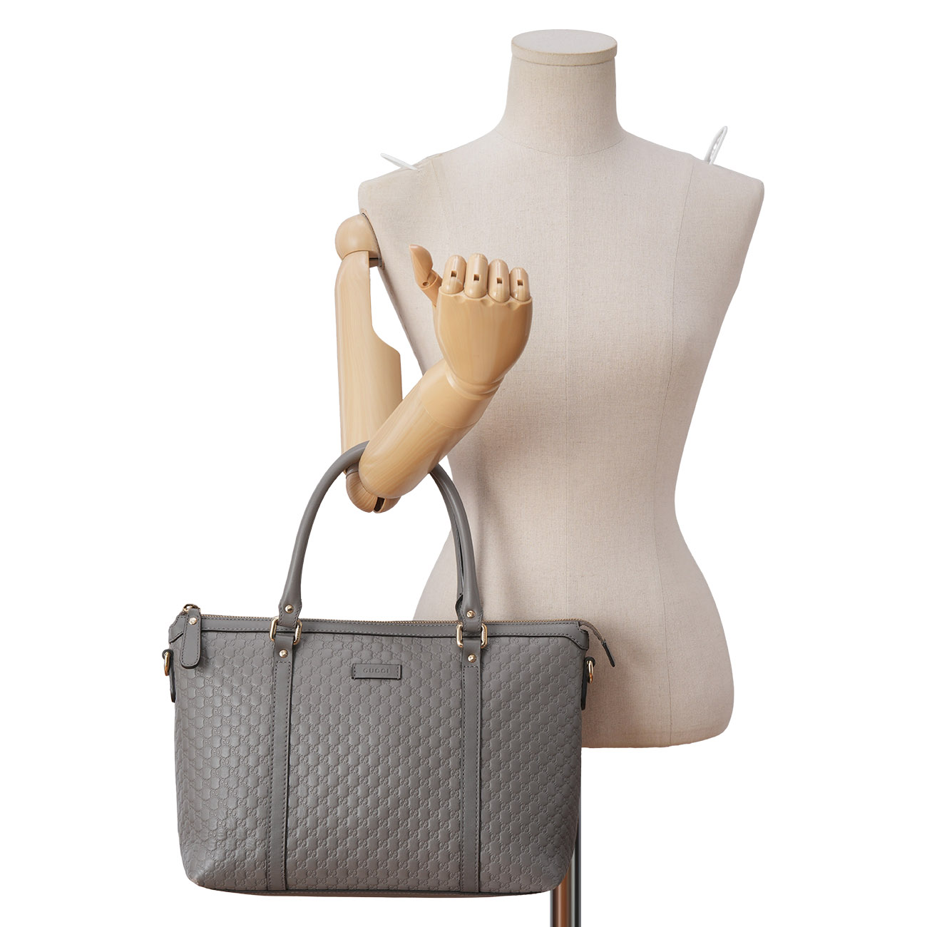 GUCCI(USED)구찌 449656 마이크로시마 투웨이 토트백