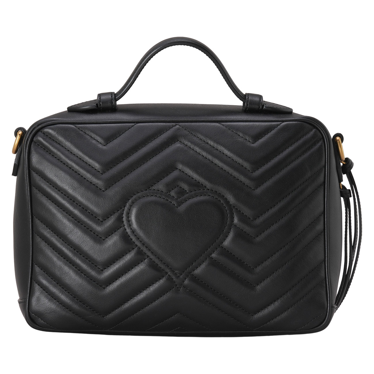 GUCCI(USED)구찌 498100 GG마몽 마틀라세 탑핸들 숄더백