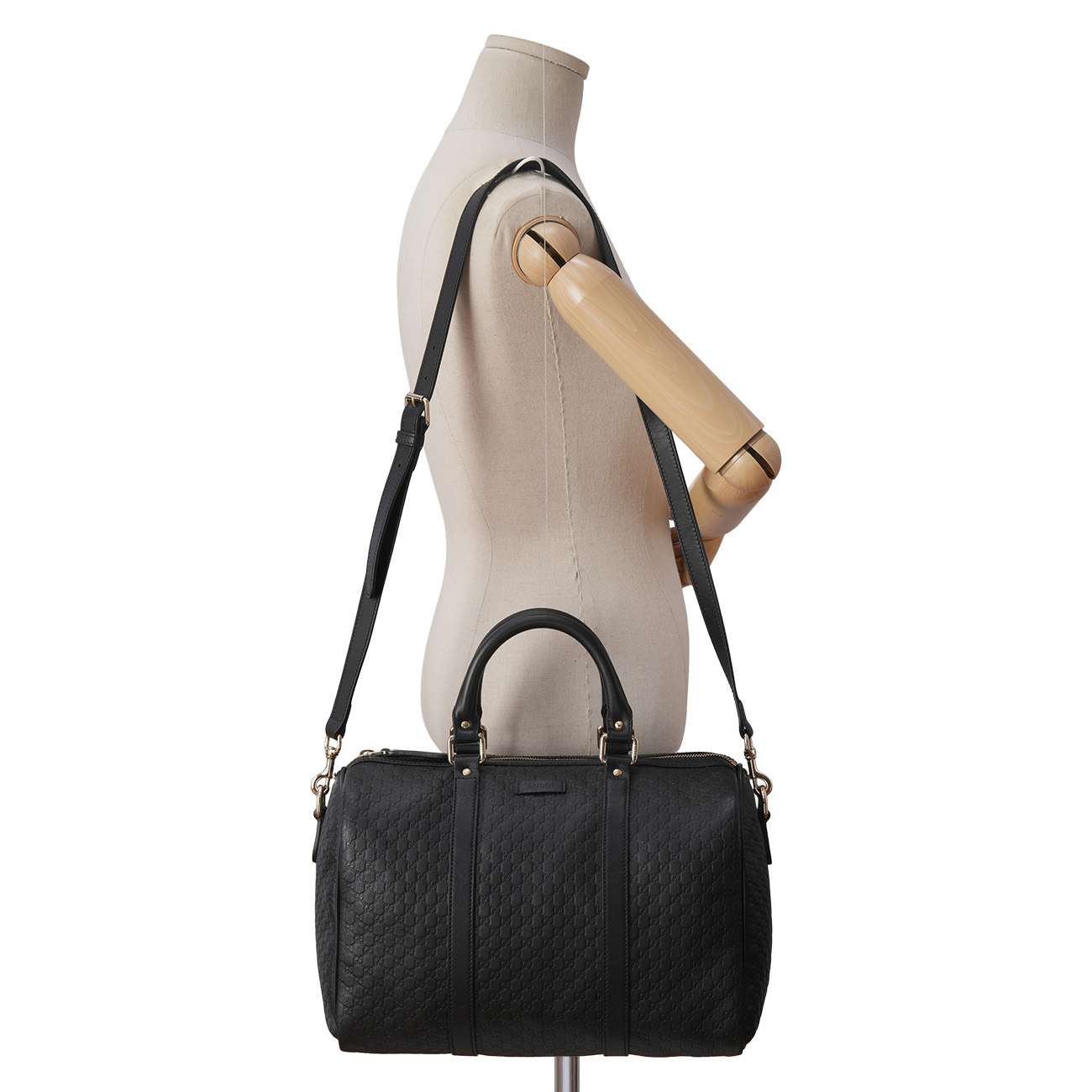 GUCCI(USED)구찌 449646 마이크로씨마 보스턴백