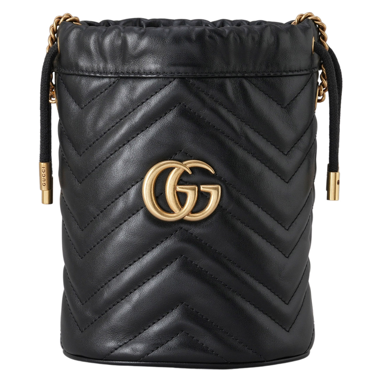 GUCCI(USED)구찌 443497 GG마몽 마틀라세 버킷백