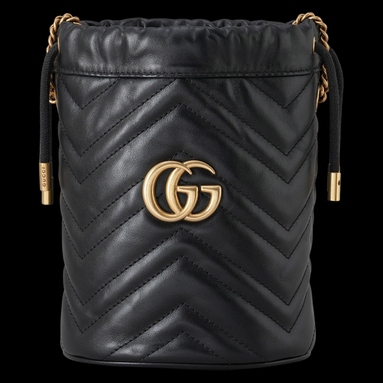 GUCCI(USED)구찌 443497 GG마몽 마틀라세 버킷백