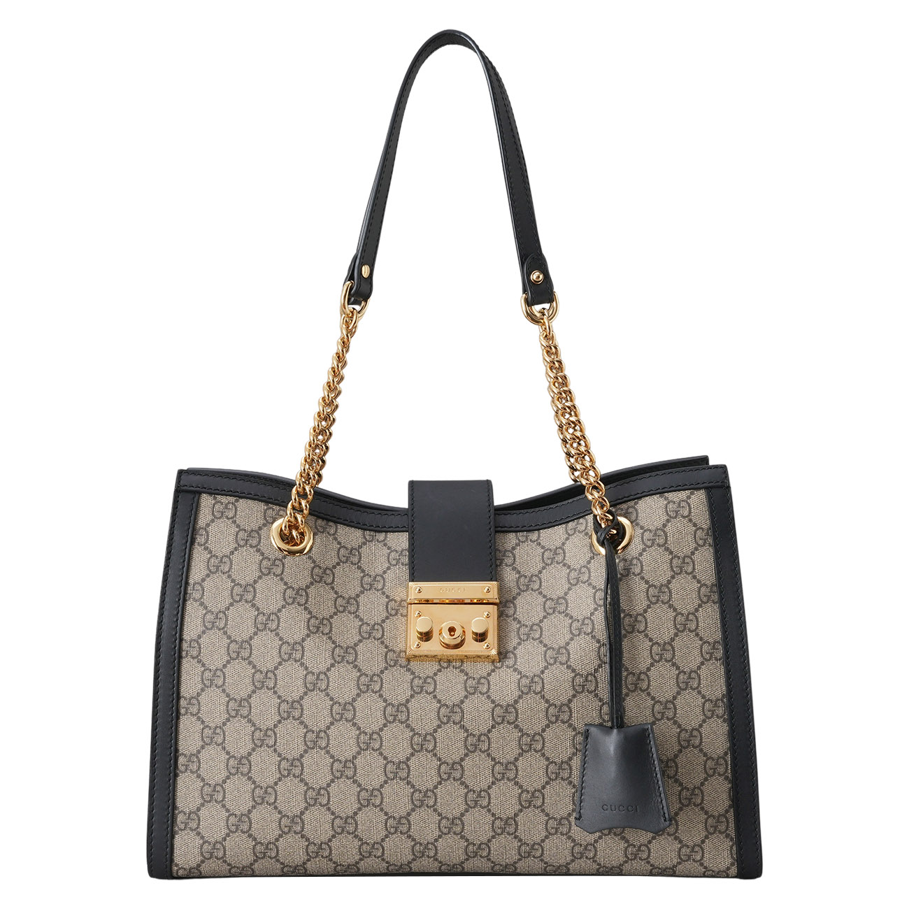 GUCCI(USED)구찌 479197 GG수프림 패드락 체인 숄더백 미듐