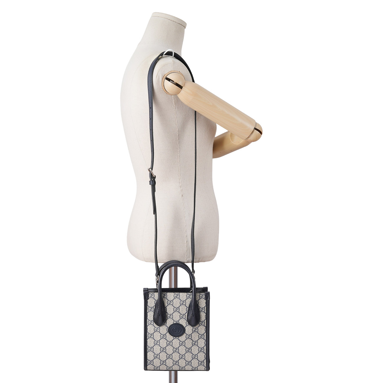 GUCCI(USED)구찌 671623 인터로킹 미니 토트백