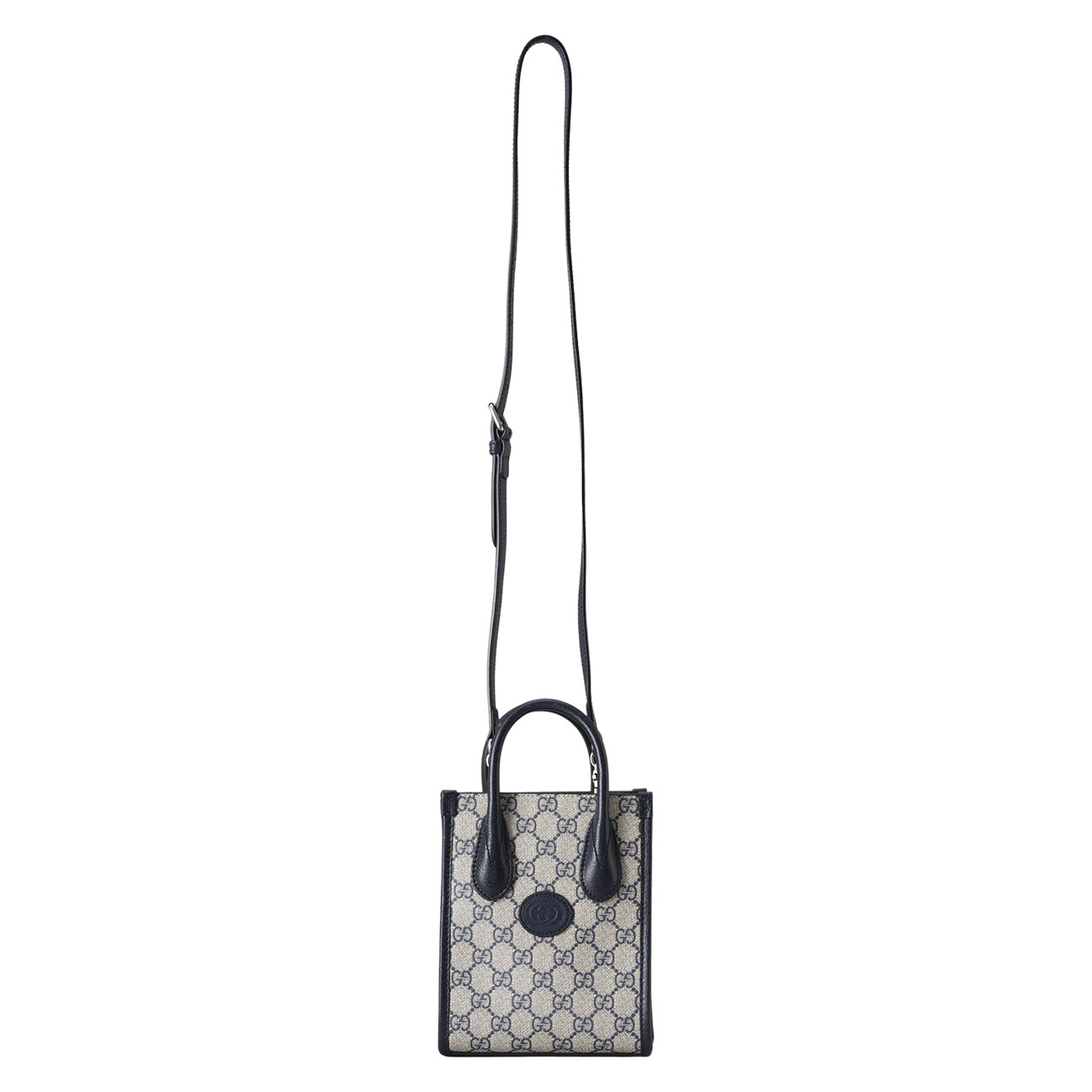 GUCCI(USED)구찌 671623 인터로킹 미니 토트백
