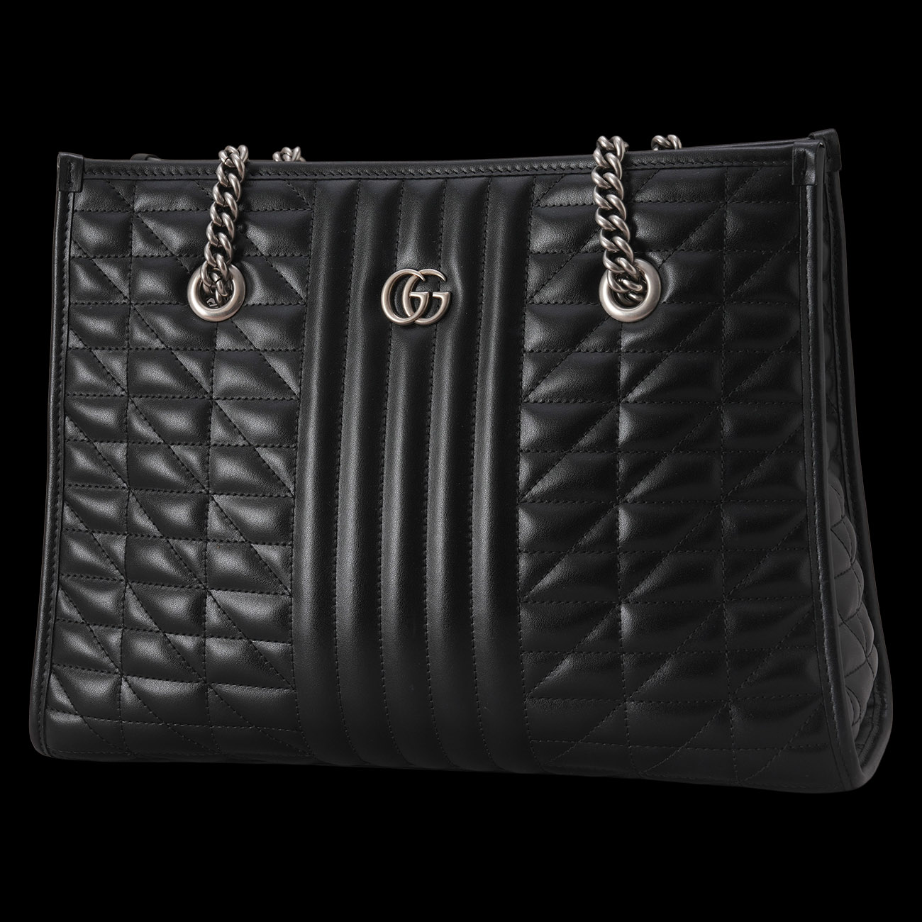 GUCCI(USED)구찌 675796 GG마몬트 마틀라세 쇼퍼백