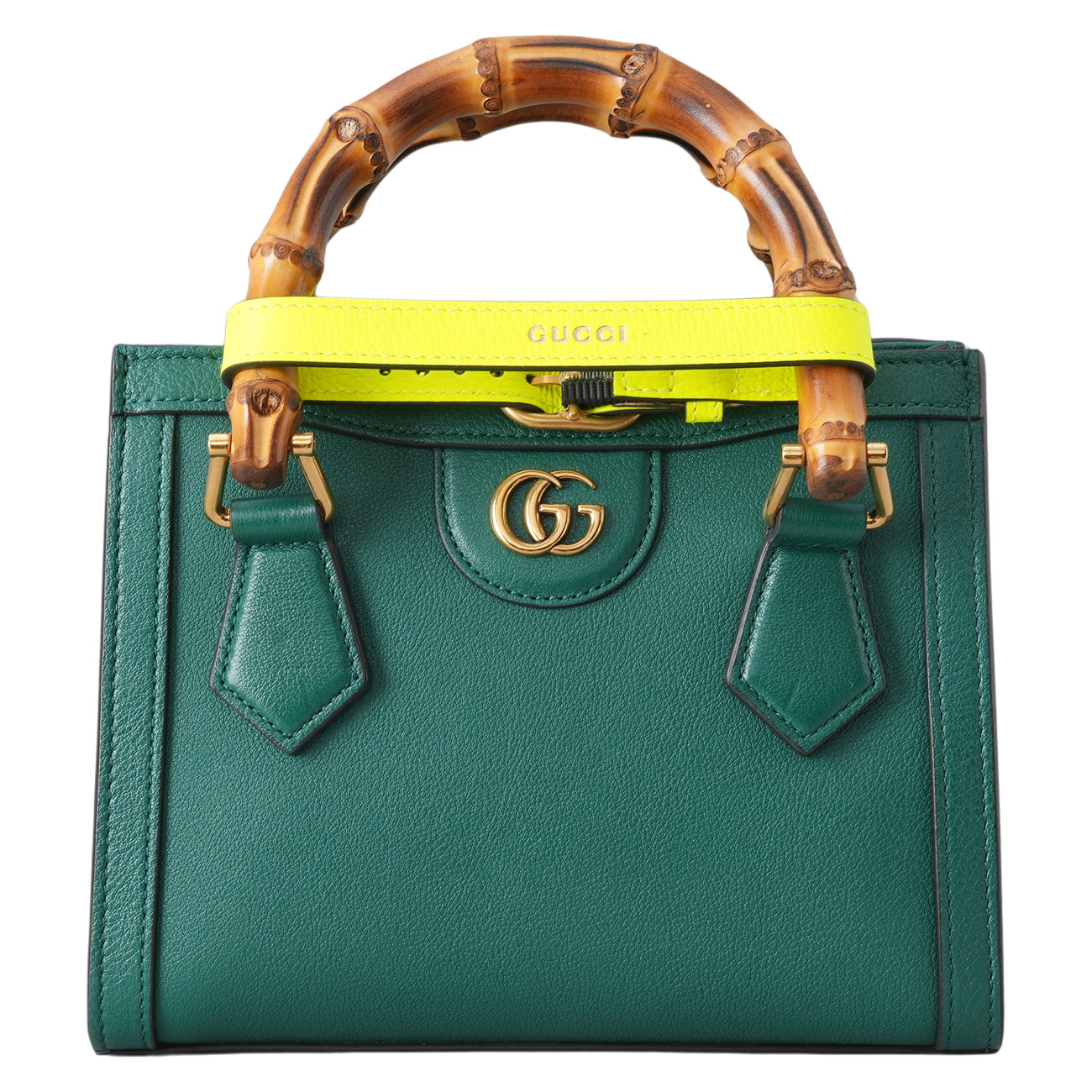 GUCCI(USED)구찌 655661 뱀부 다이애나 토트 백