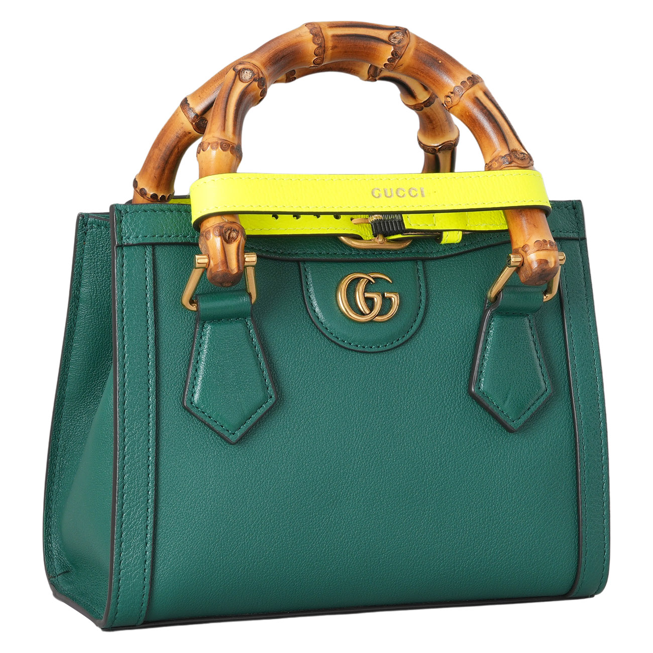 GUCCI(USED)구찌 655661 뱀부 다이애나 토트 백