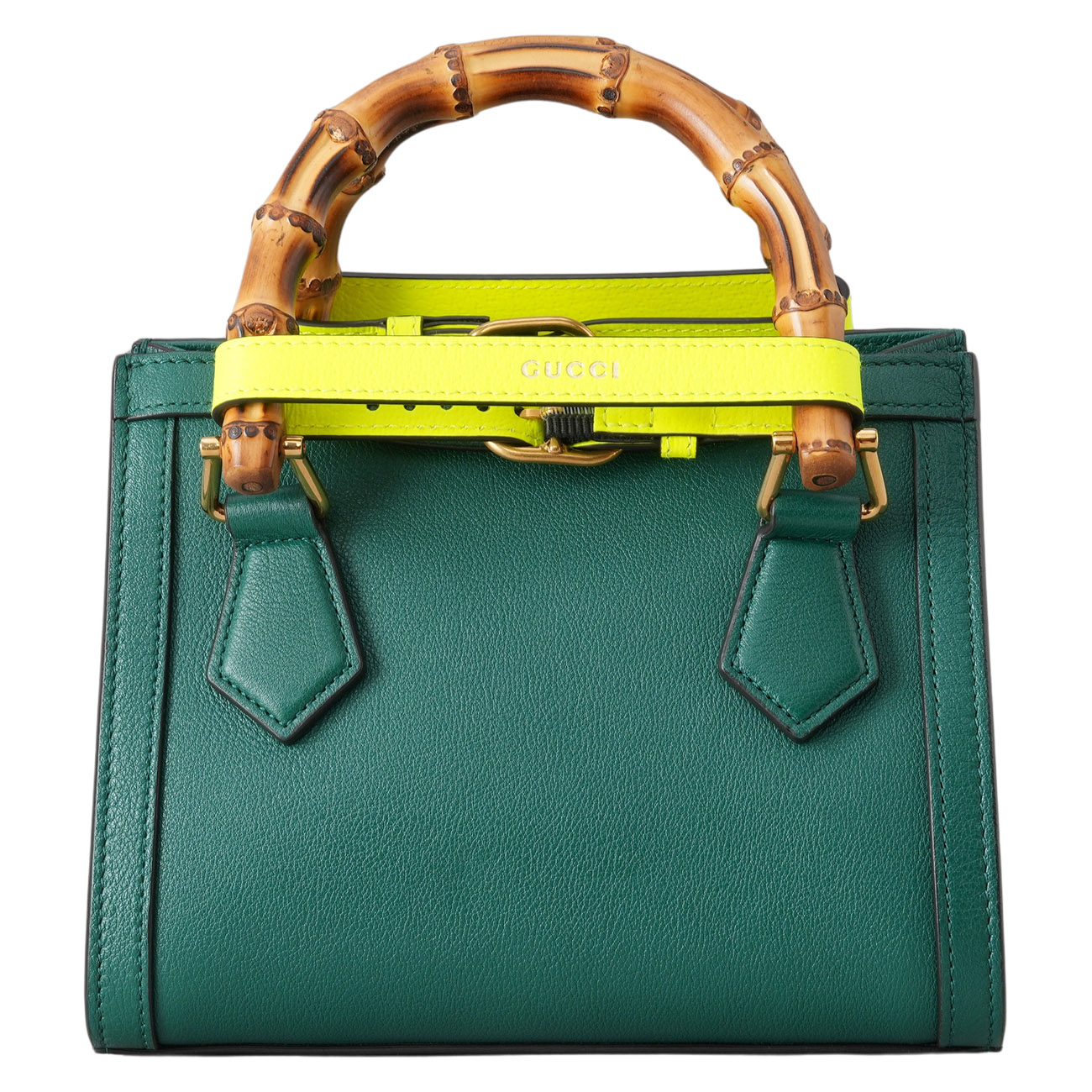 GUCCI(USED)구찌 655661 뱀부 다이애나 토트 백