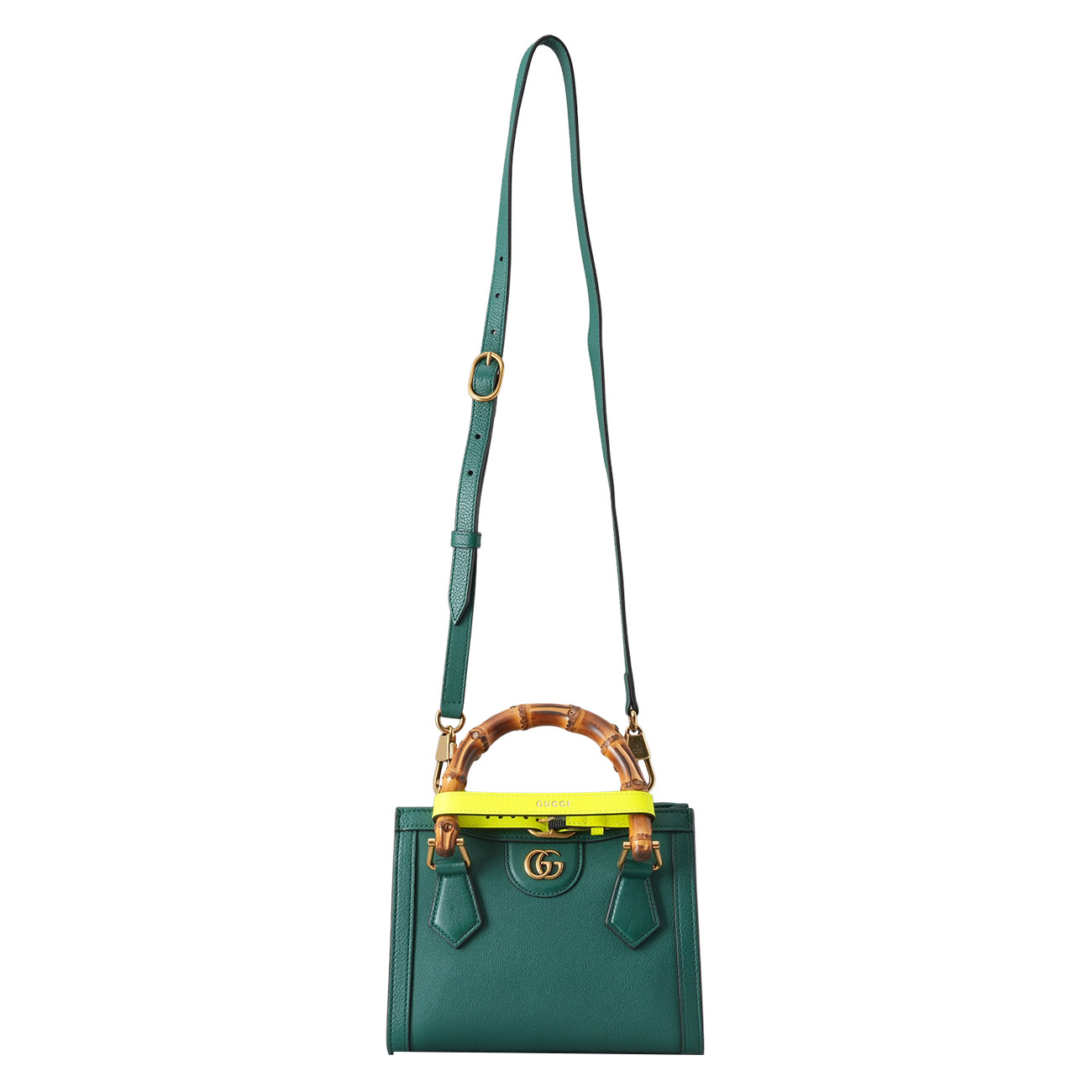 GUCCI(USED)구찌 655661 뱀부 다이애나 토트 백