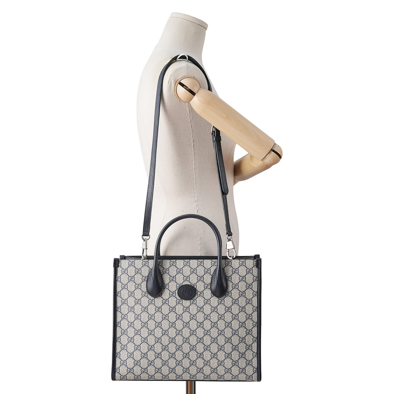 GUCCI(USED)구찌 659983 인터로킹 G 스몰 토트백