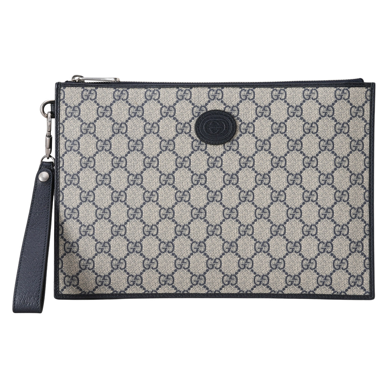 GUCCI(USED)구찌 672953 인터로킹 G 클러치
