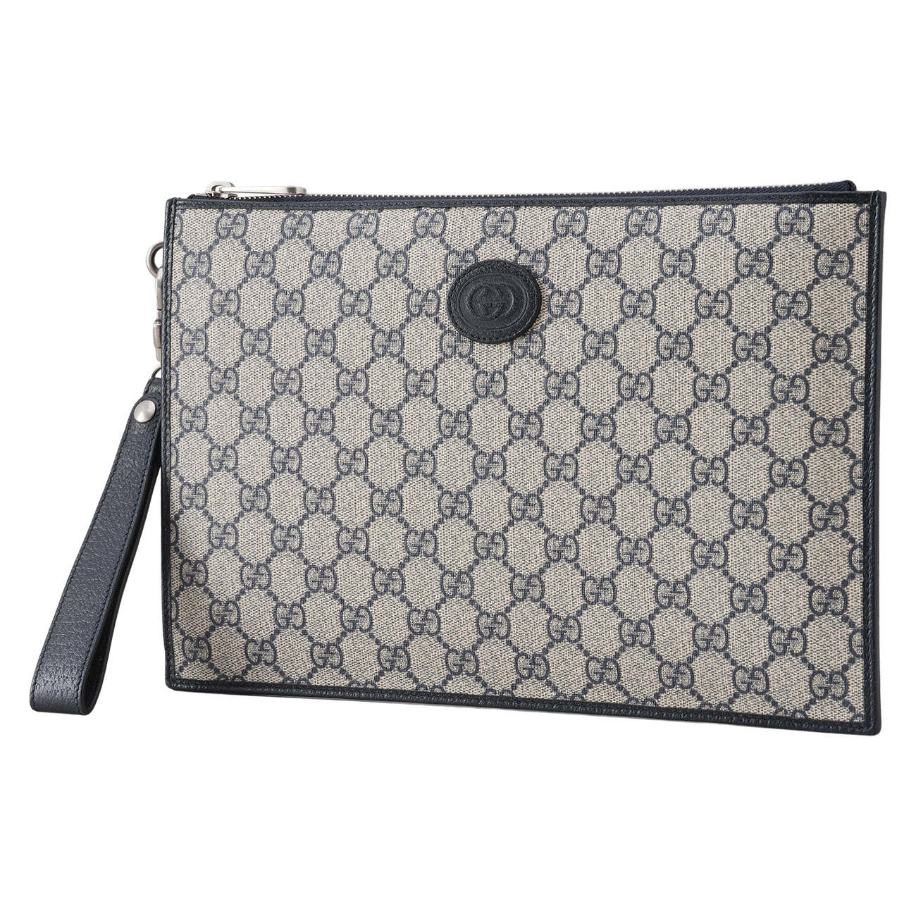GUCCI(USED)구찌 672953 인터로킹 G 클러치