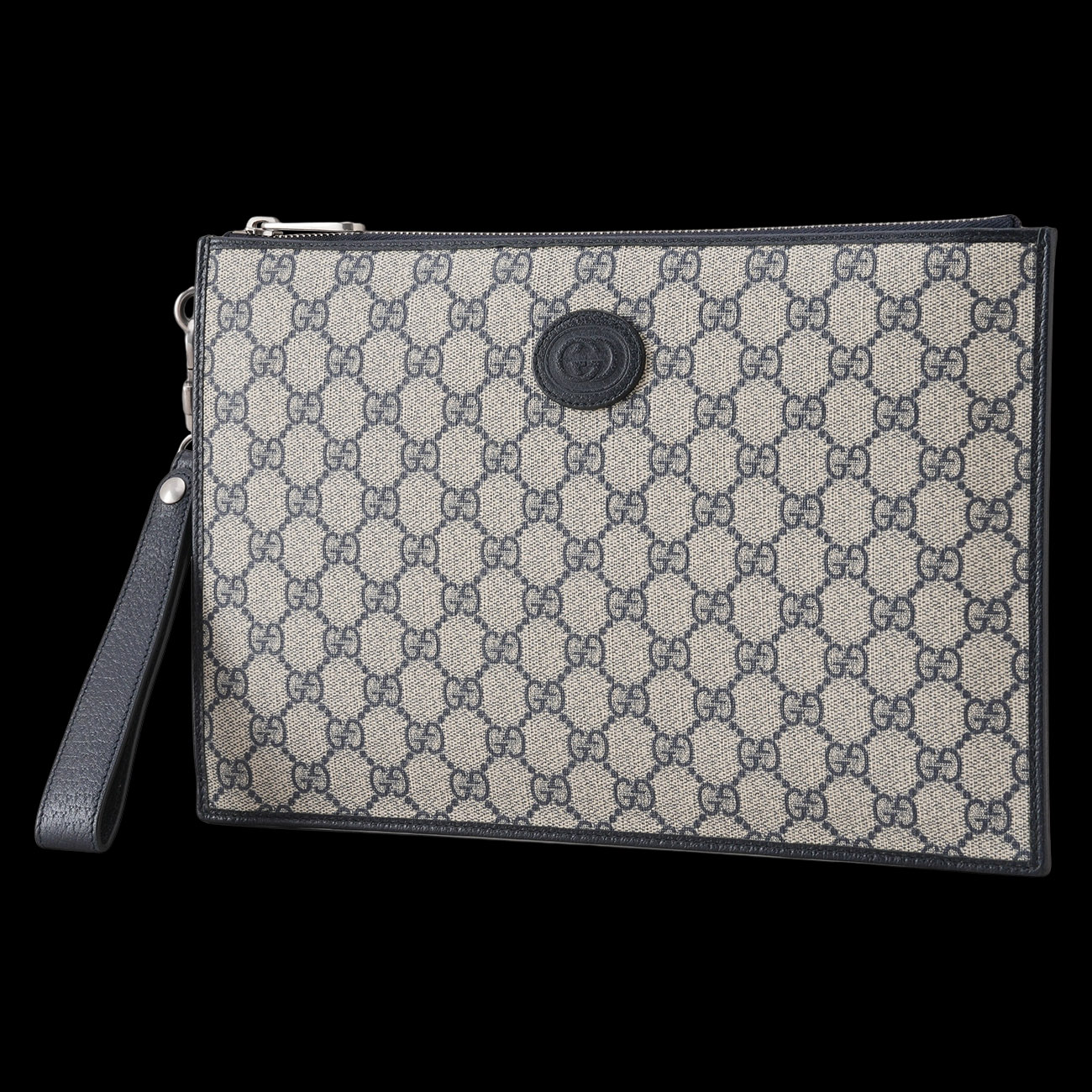 GUCCI(USED)구찌 672953 인터로킹 G 클러치