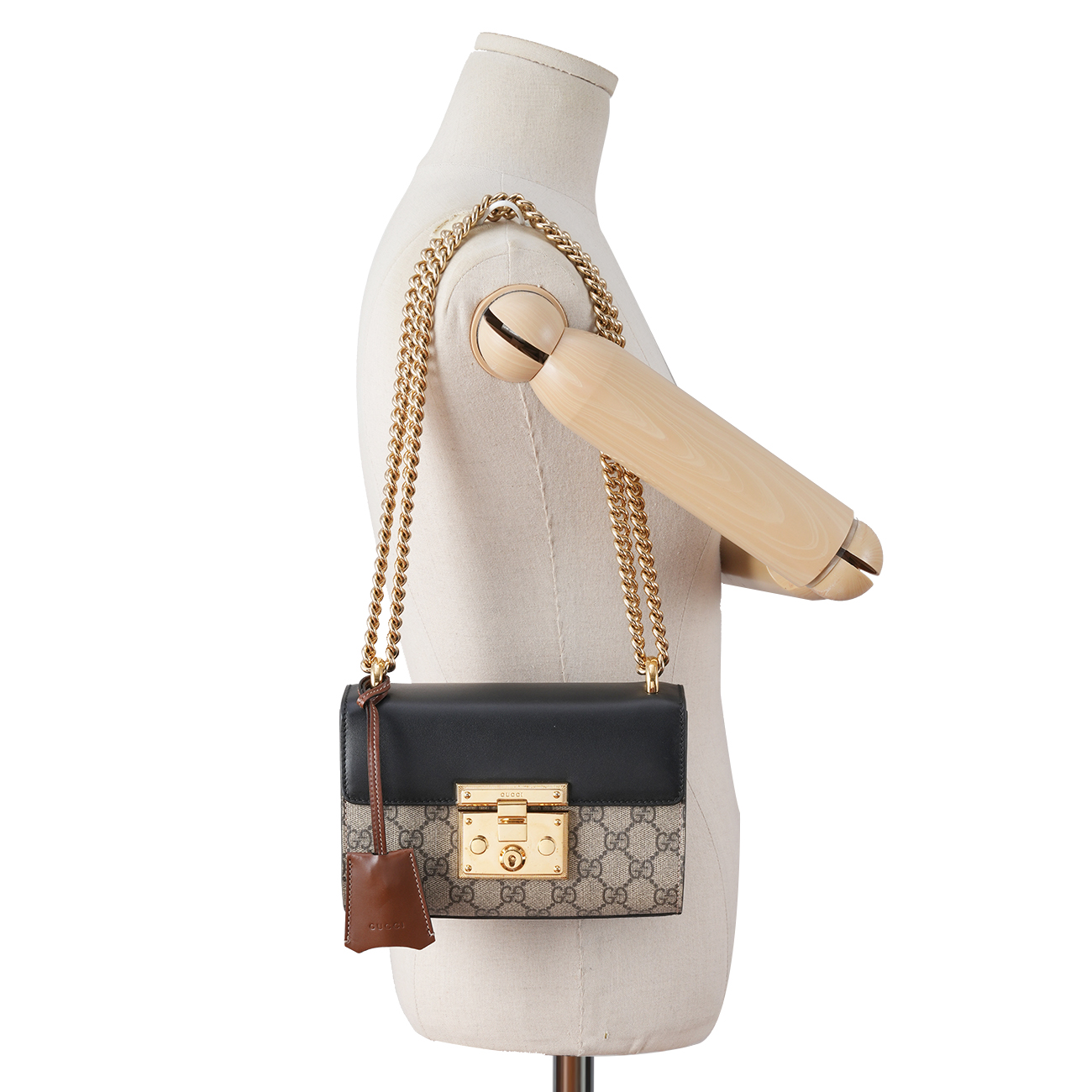 GUCCI(USED)구찌 409487 슈프림 패드락 숄더백