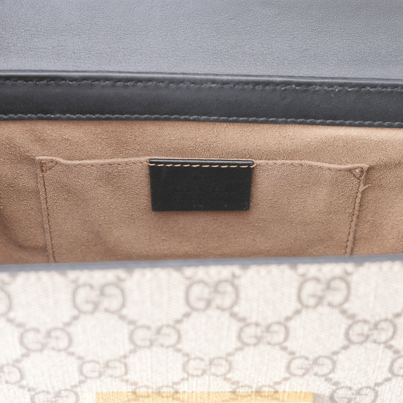 GUCCI(USED)구찌 409487 슈프림 패드락 숄더백