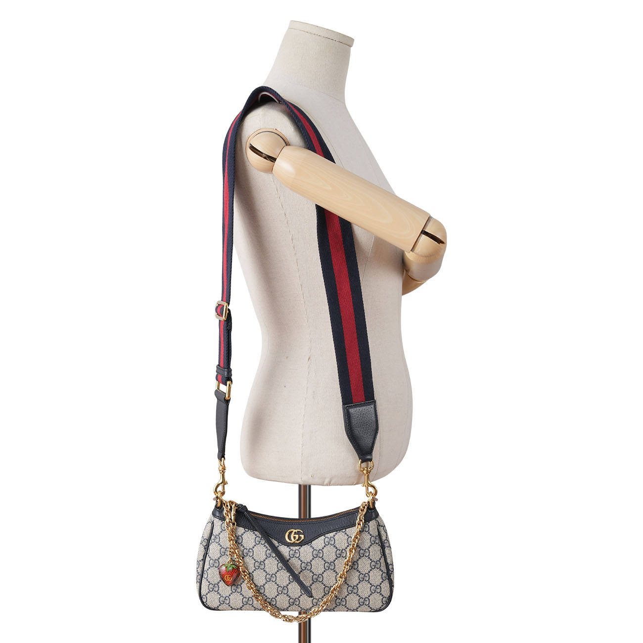 GUCCI(USED)구찌 735132 GG수프림 오피디아 스몰 체인 숄더 겸 크로스백