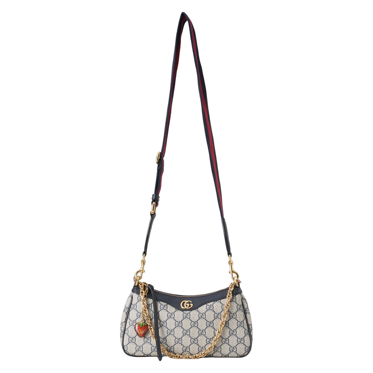 GUCCI(USED)구찌 735132 GG수프림 오피디아 스몰 체인 숄더 겸 크로스백