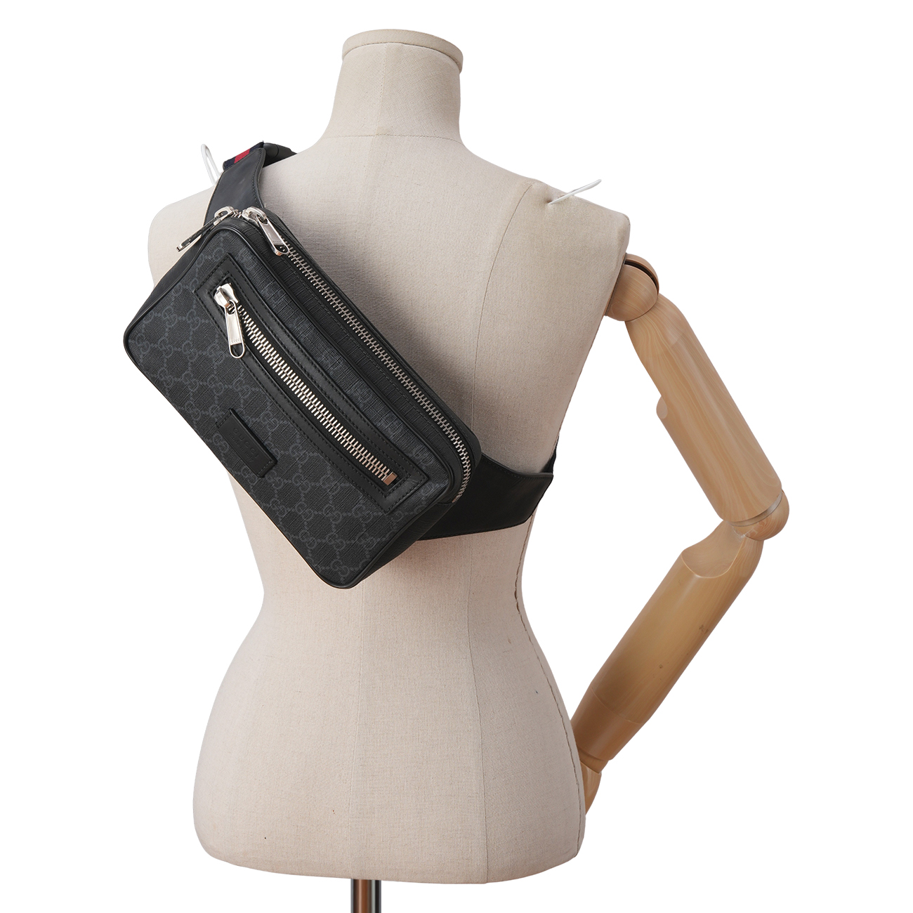 GUCCI(USED)구찌 473293 GG 수프림 밸트백