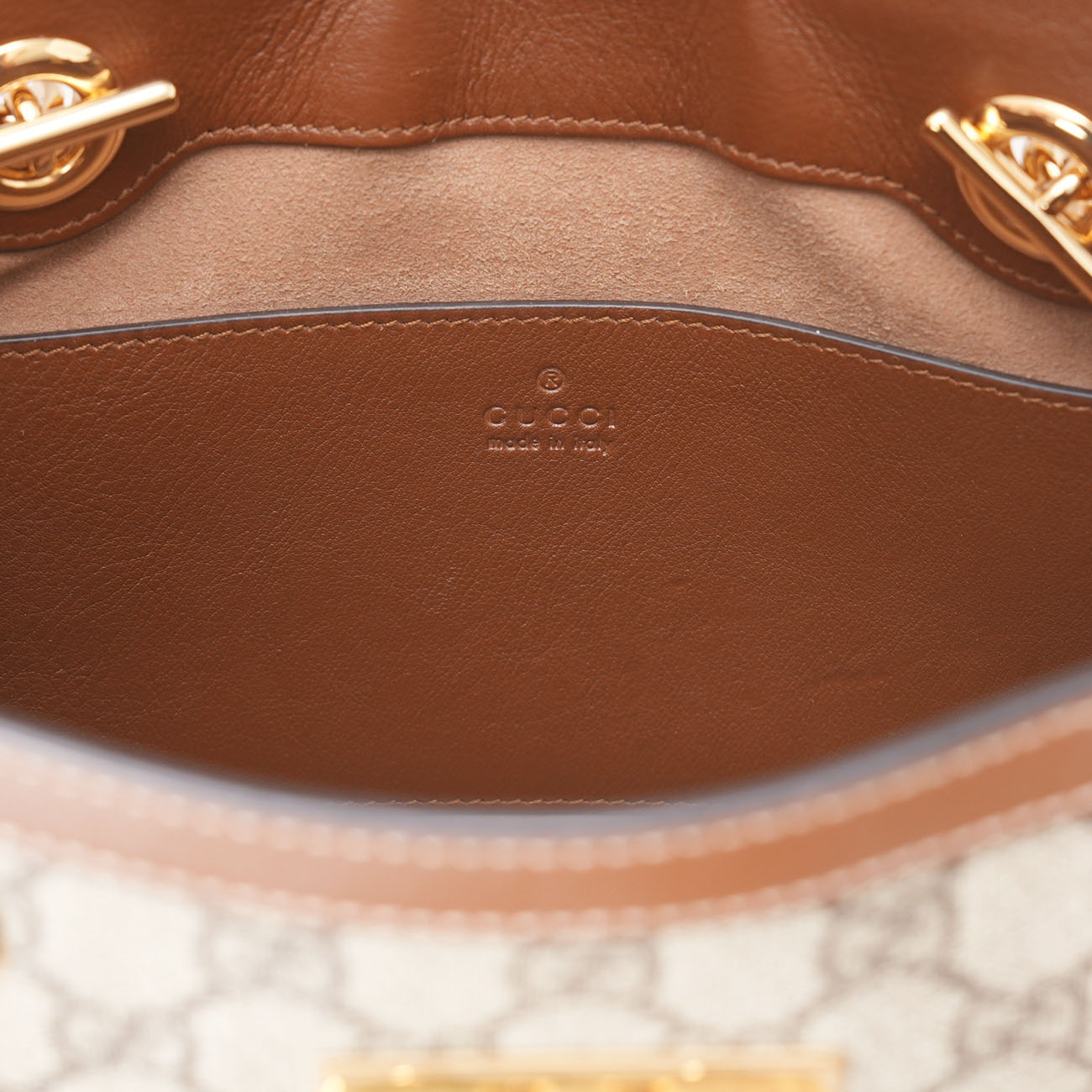 GUCCI(USED)구찌 498156 패들락 GG 스몰 숄더백