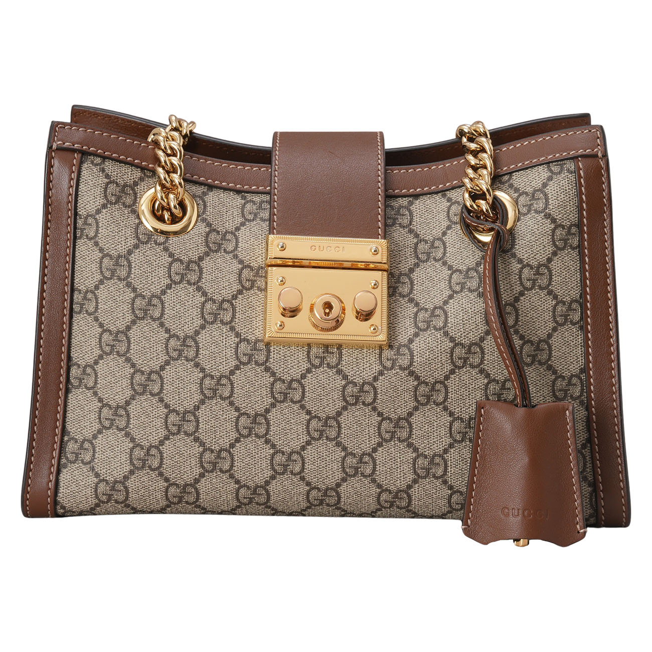 GUCCI(USED)구찌 498156 패들락 GG 스몰 숄더백