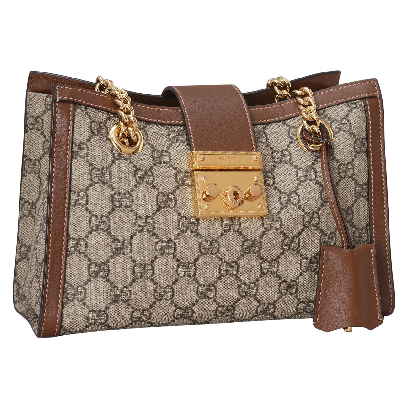 GUCCI(USED)구찌 498156 패들락 GG 스몰 숄더백