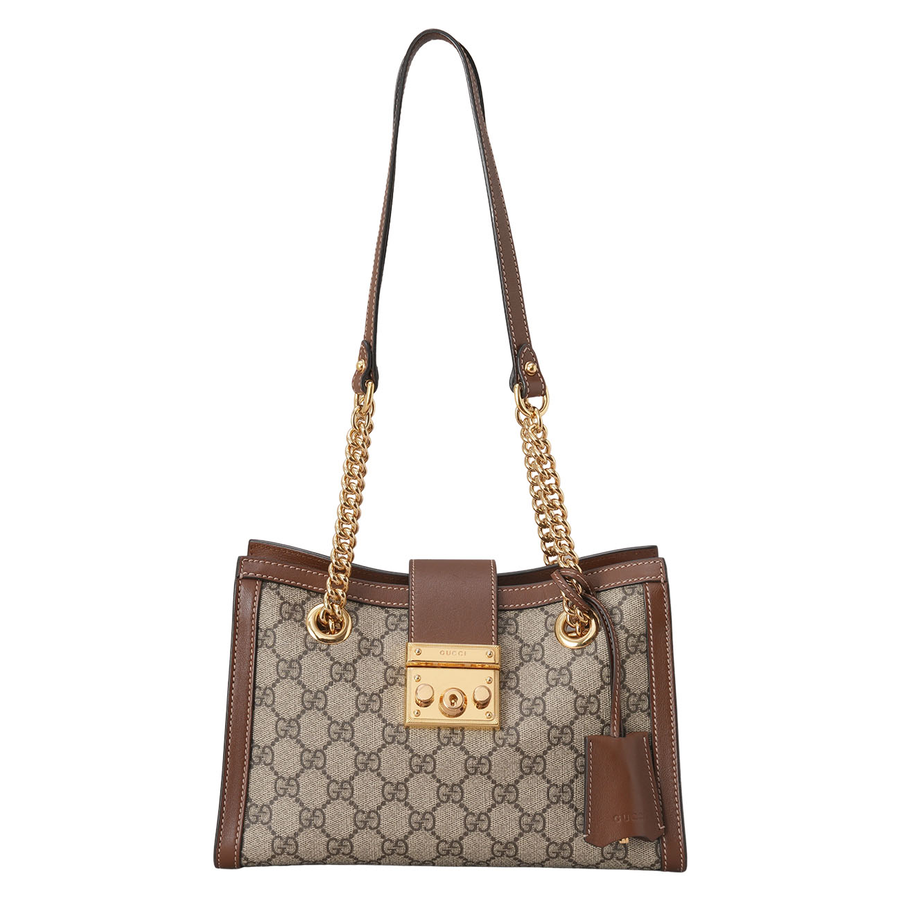 GUCCI(USED)구찌 498156 패들락 GG 스몰 숄더백