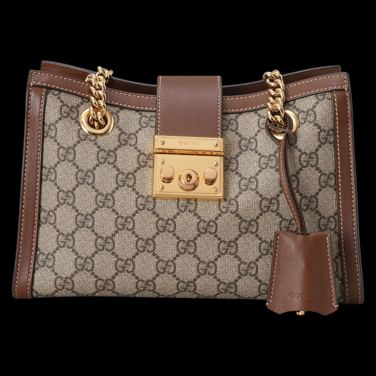 GUCCI(USED)구찌 498156 패들락 GG 스몰 숄더백