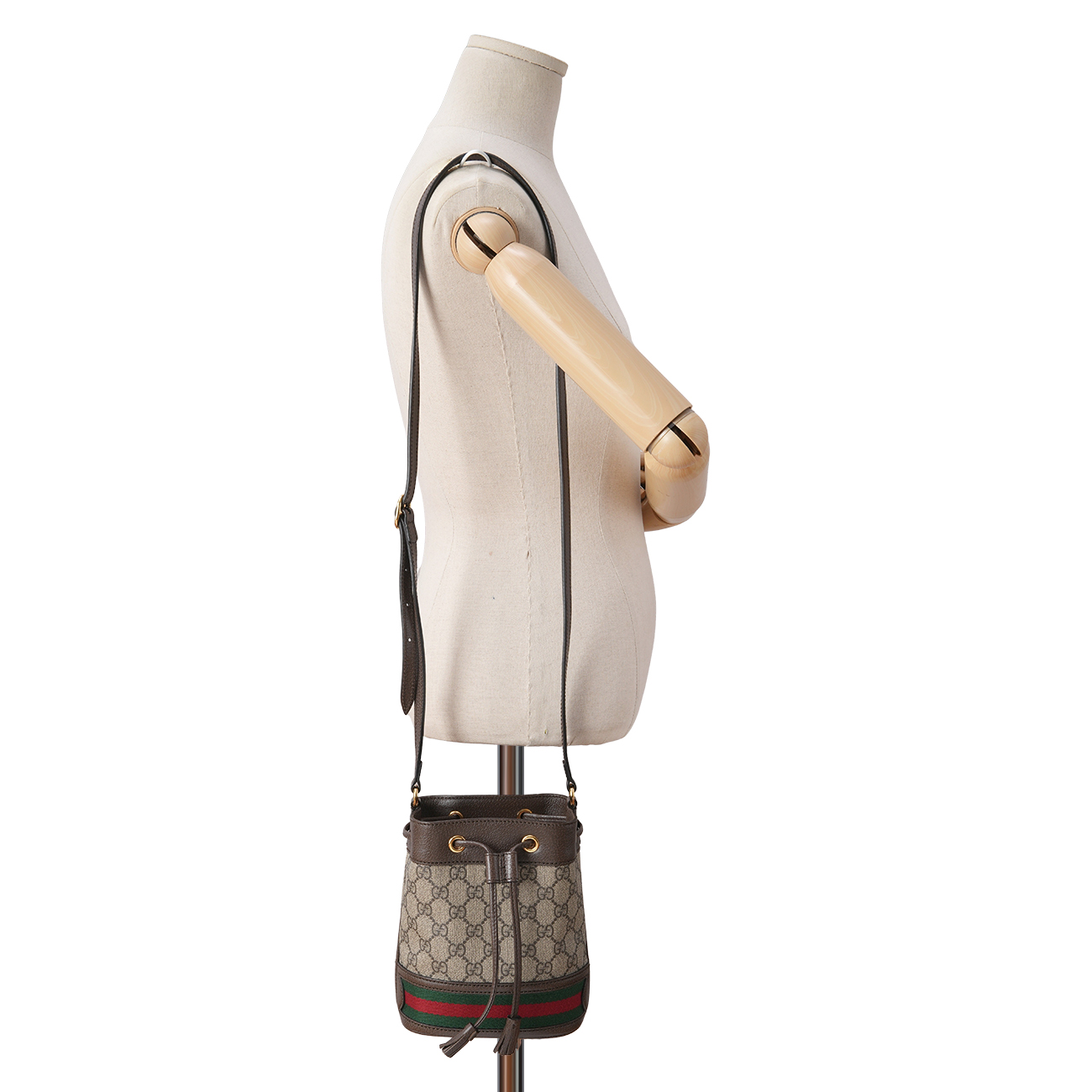GUCCI(USED)구찌 550620 GG수프림 오피디아 버킷백