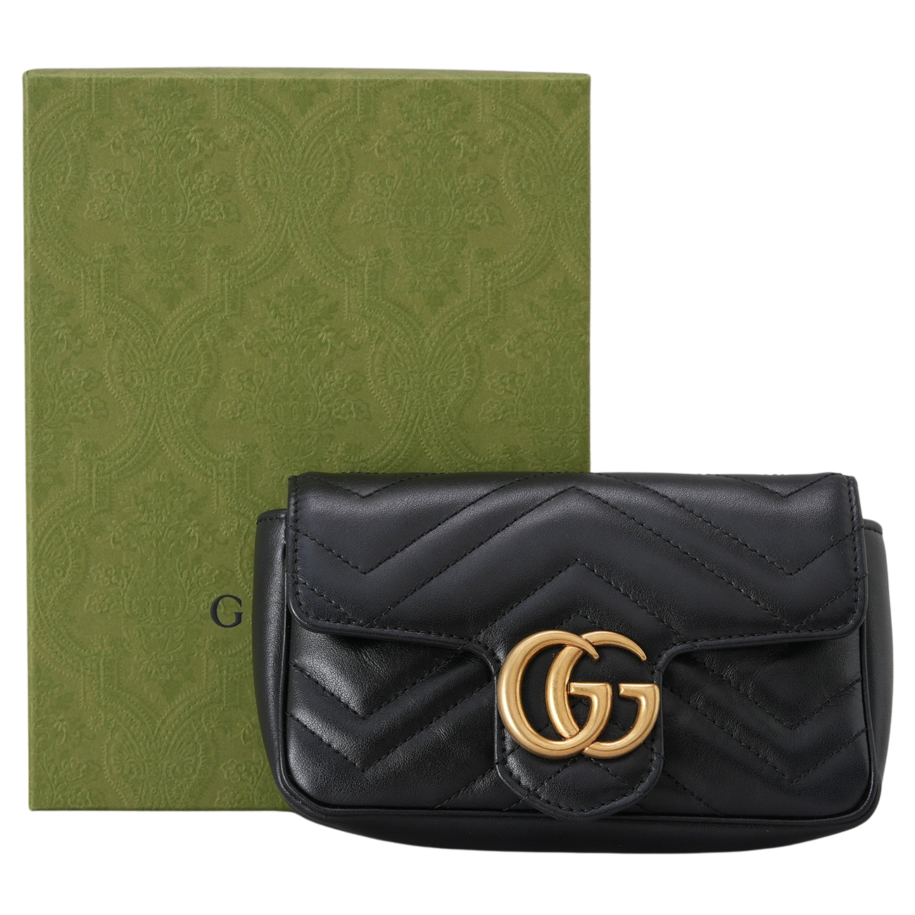 GUCCI(USED)구찌 476433 GG마몽 마틀라쎄 수퍼 미니백