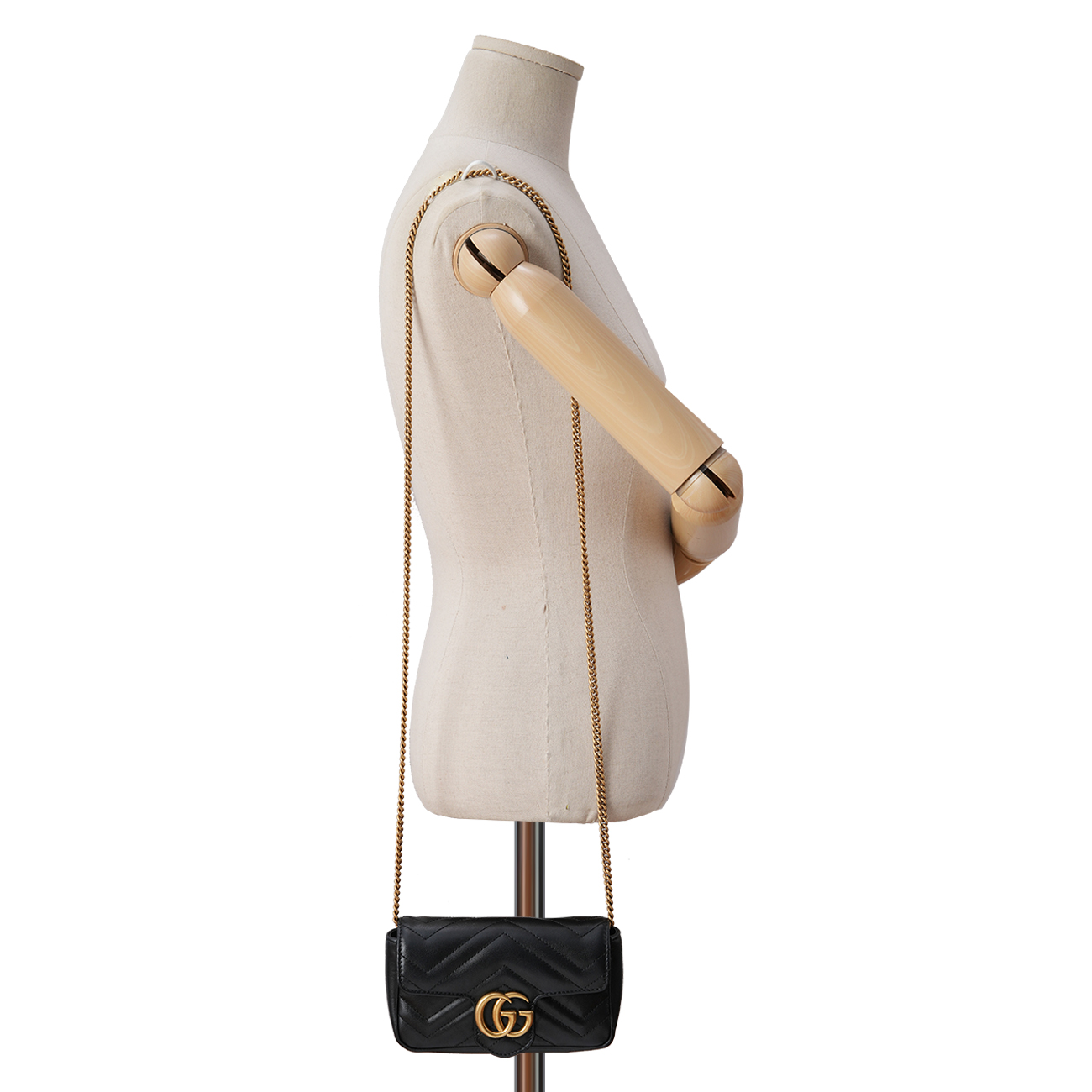 GUCCI(USED)구찌 476433 GG마몽 마틀라쎄 수퍼 미니백