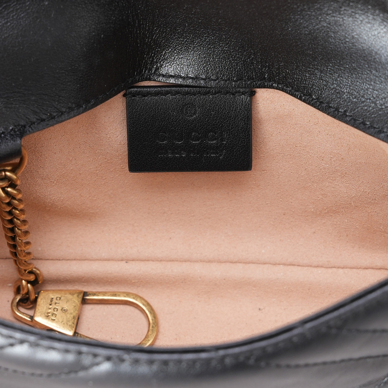 GUCCI(USED)구찌 476433 GG마몽 마틀라쎄 수퍼 미니백