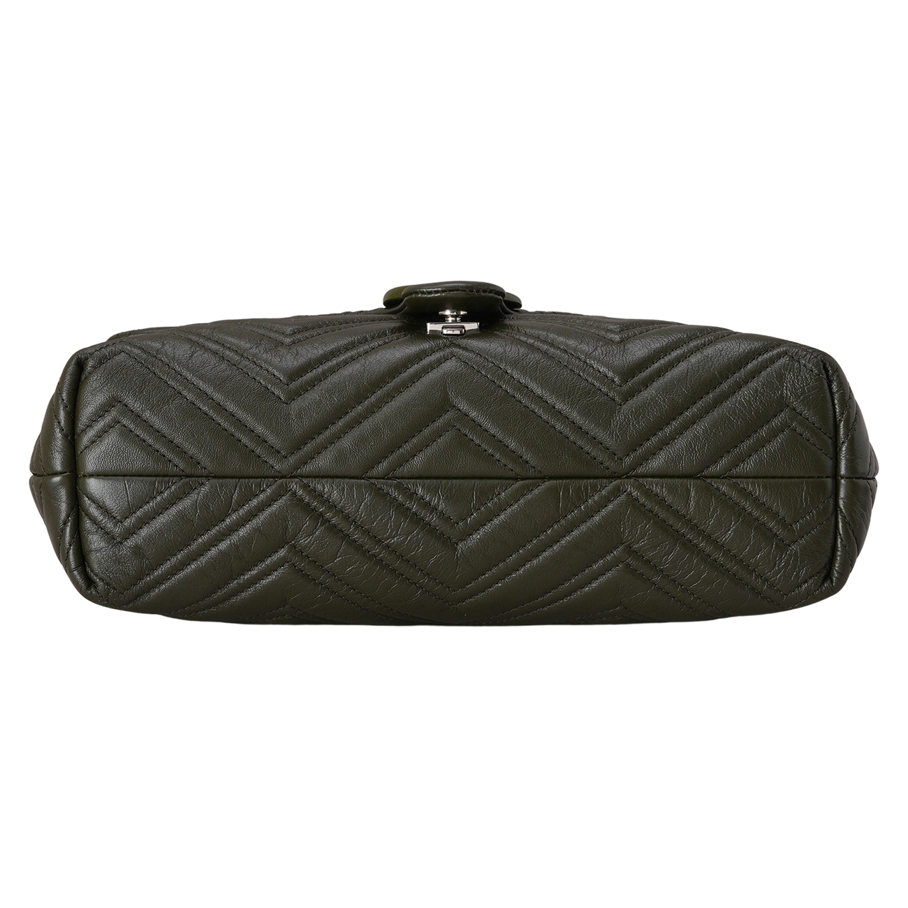 GUCCI(USED)구찌 850676 GG 마몽 쉐브론 미디엄 숄더백