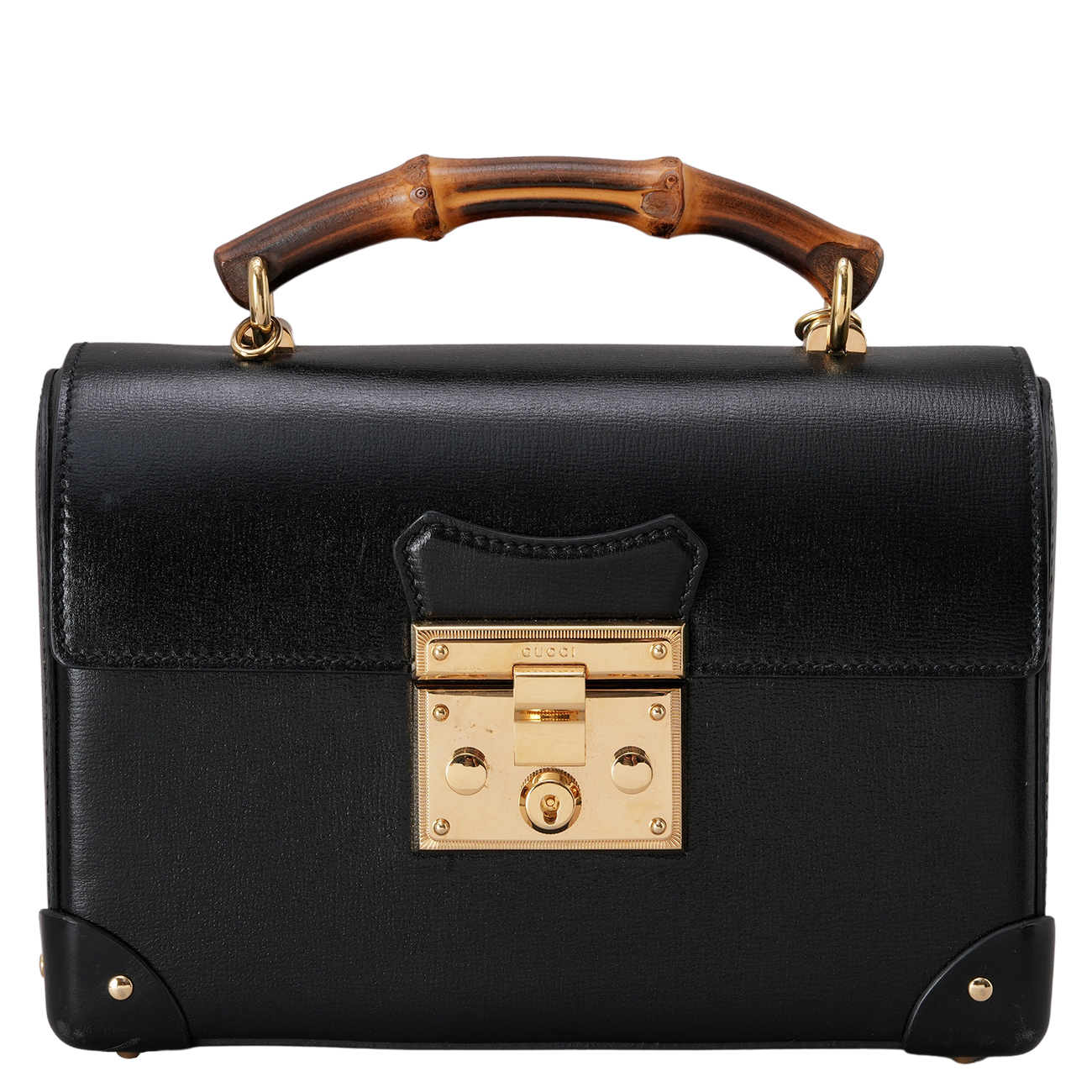 GUCCI(USED)구찌 603221 페들락 뱀부 탑핸들 스몰