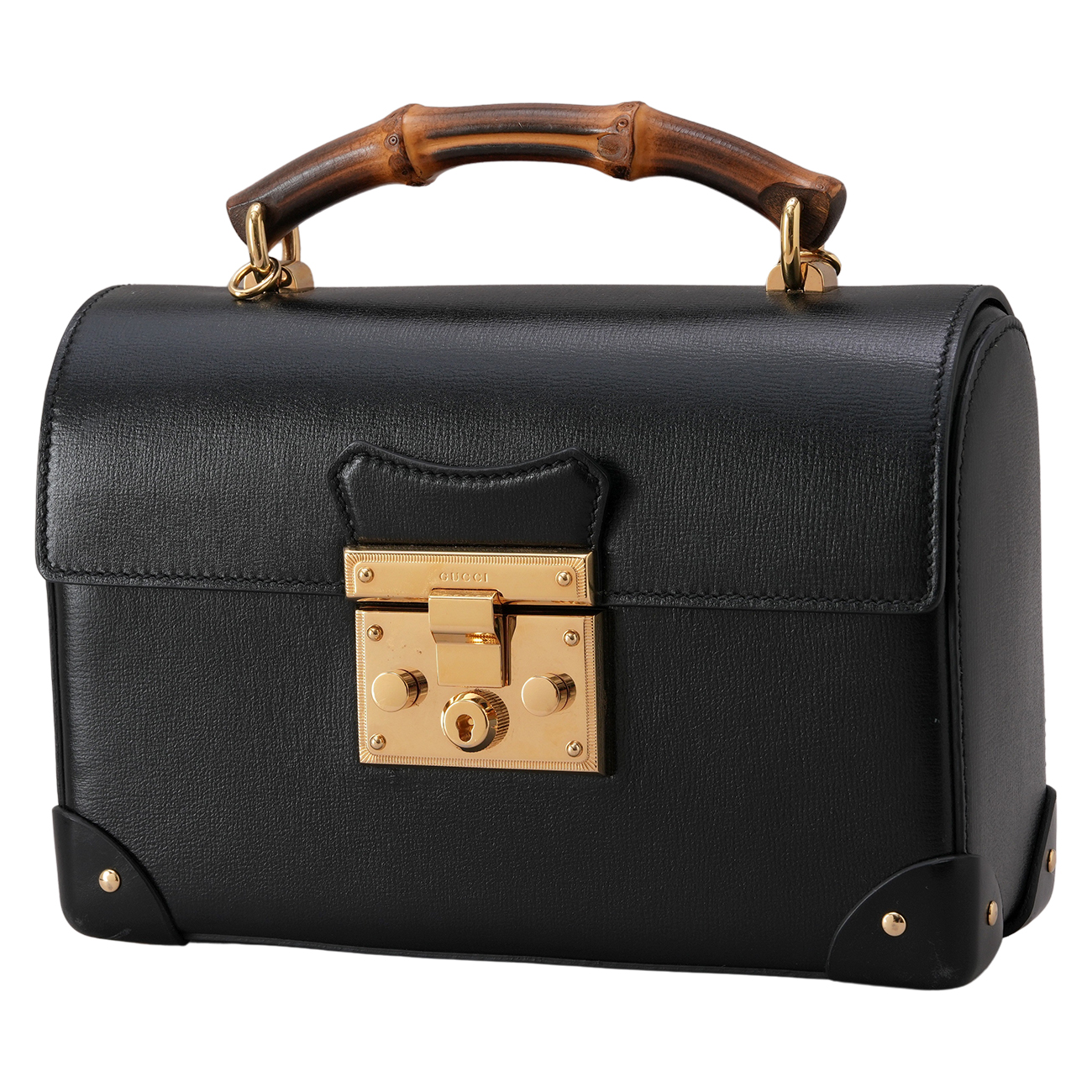 GUCCI(USED)구찌 603221 페들락 뱀부 탑핸들 스몰