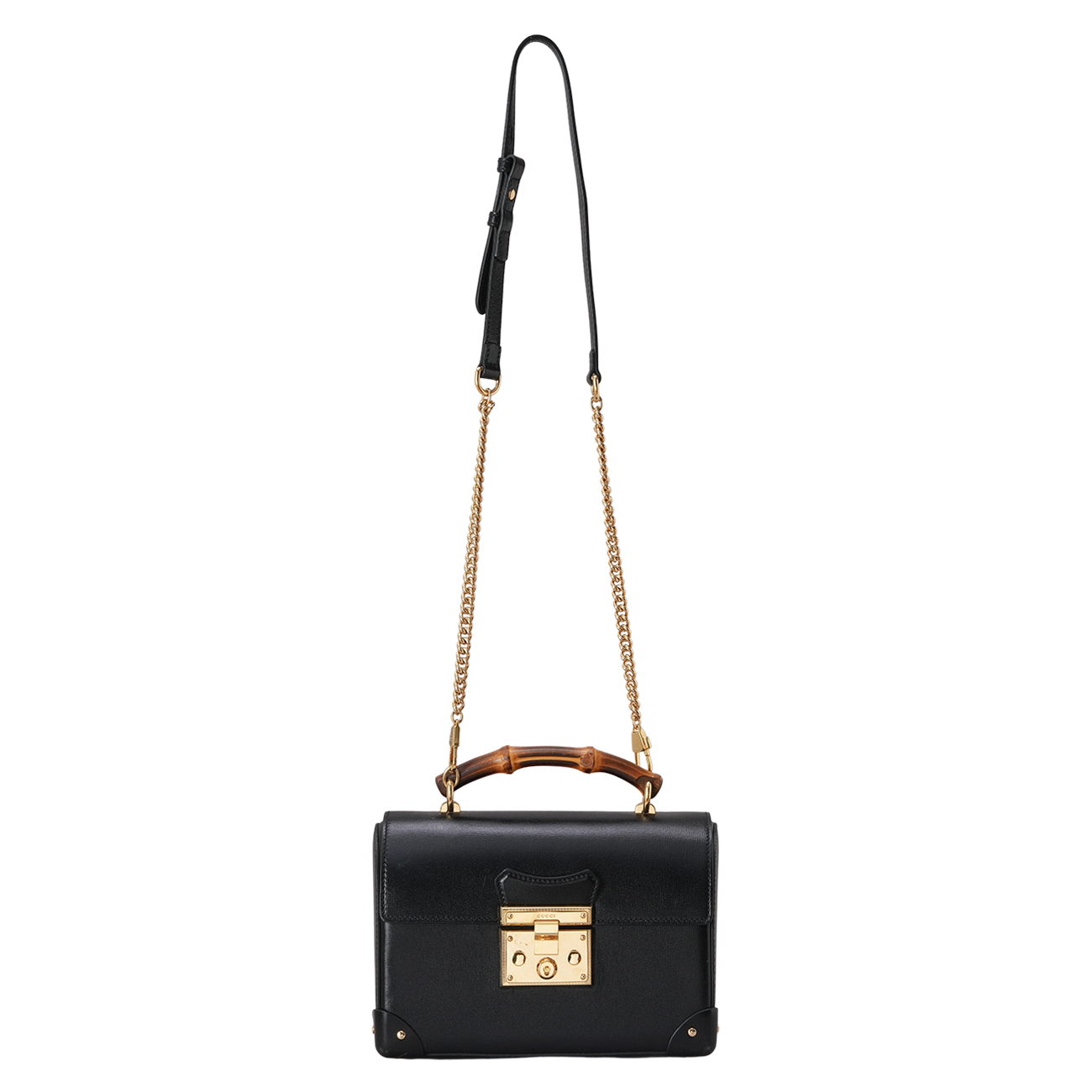 GUCCI(USED)구찌 603221 페들락 뱀부 탑핸들 스몰