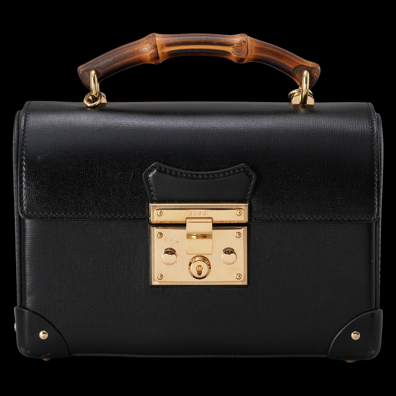 GUCCI(USED)구찌 603221 페들락 뱀부 탑핸들 스몰