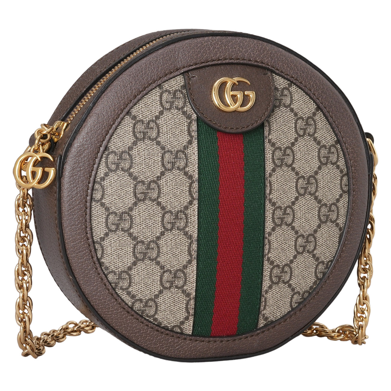 GUCCI(USED)구찌 550618 오피디아 GG라운드 미니 숄더백