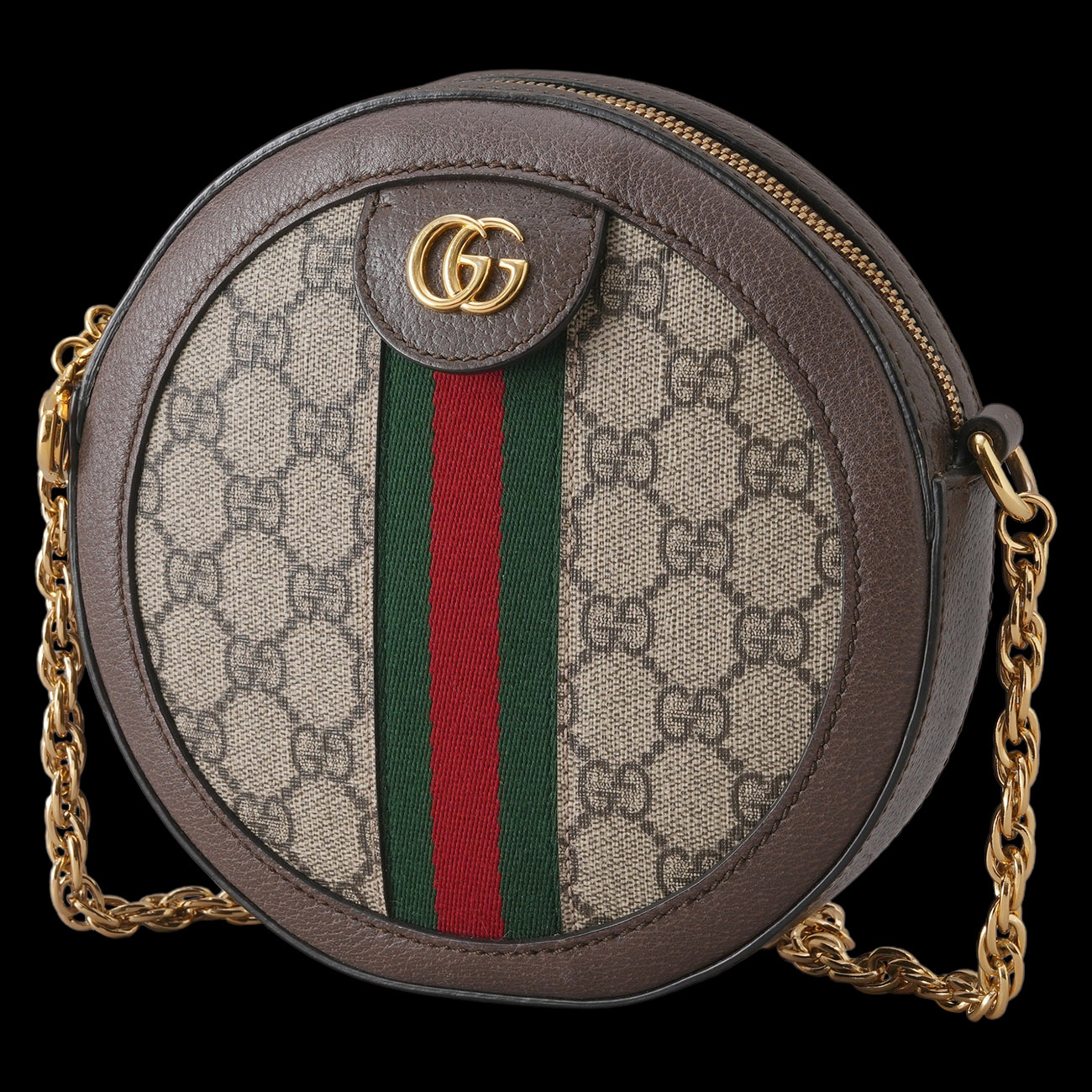 GUCCI(USED)구찌 550618 오피디아 GG라운드 미니 숄더백
