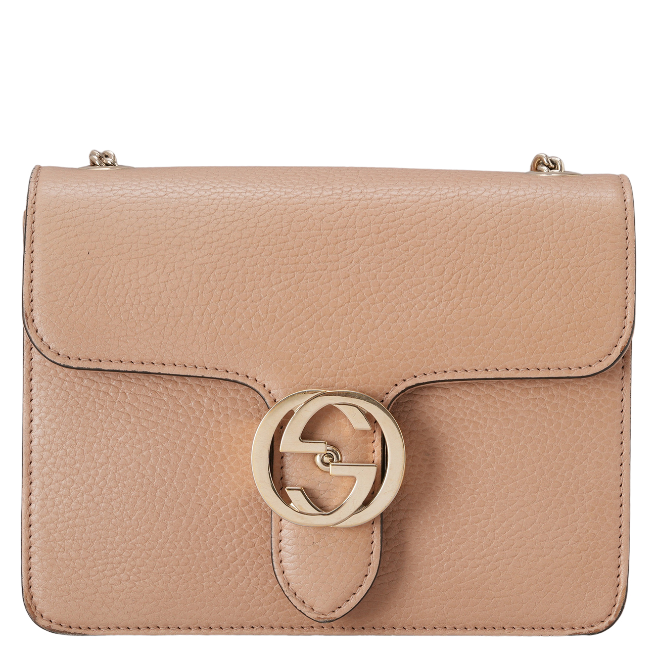 GUCCI(USED)구찌 510304 인터로킹 체인 숄더백