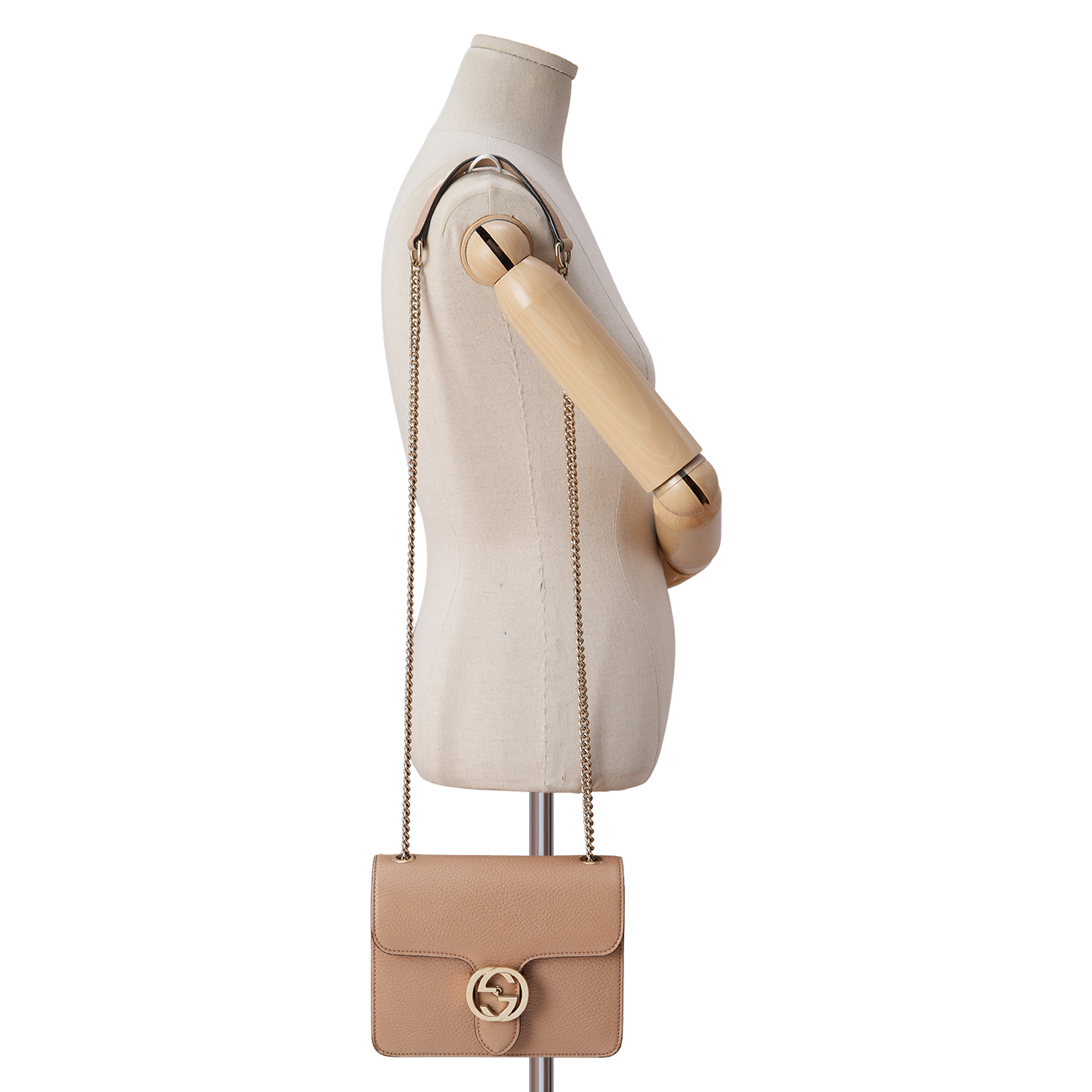 GUCCI(USED)구찌 510304 인터로킹 체인 숄더백
