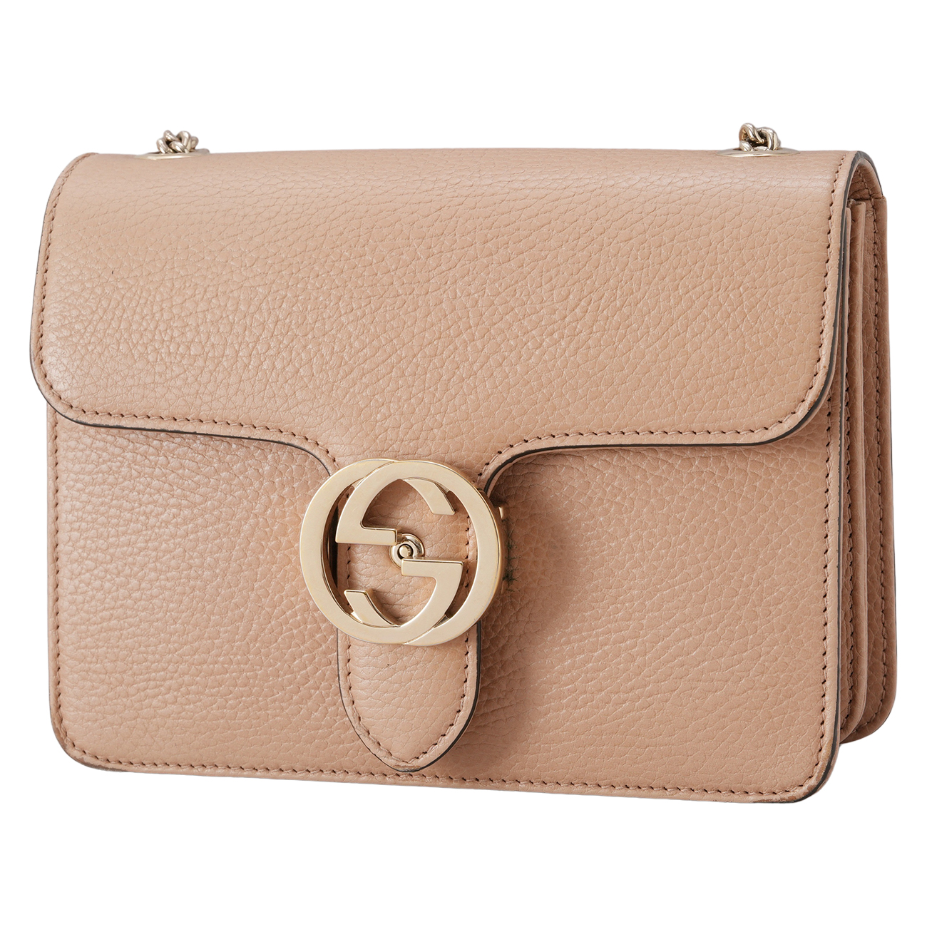 GUCCI(USED)구찌 510304 인터로킹 체인 숄더백