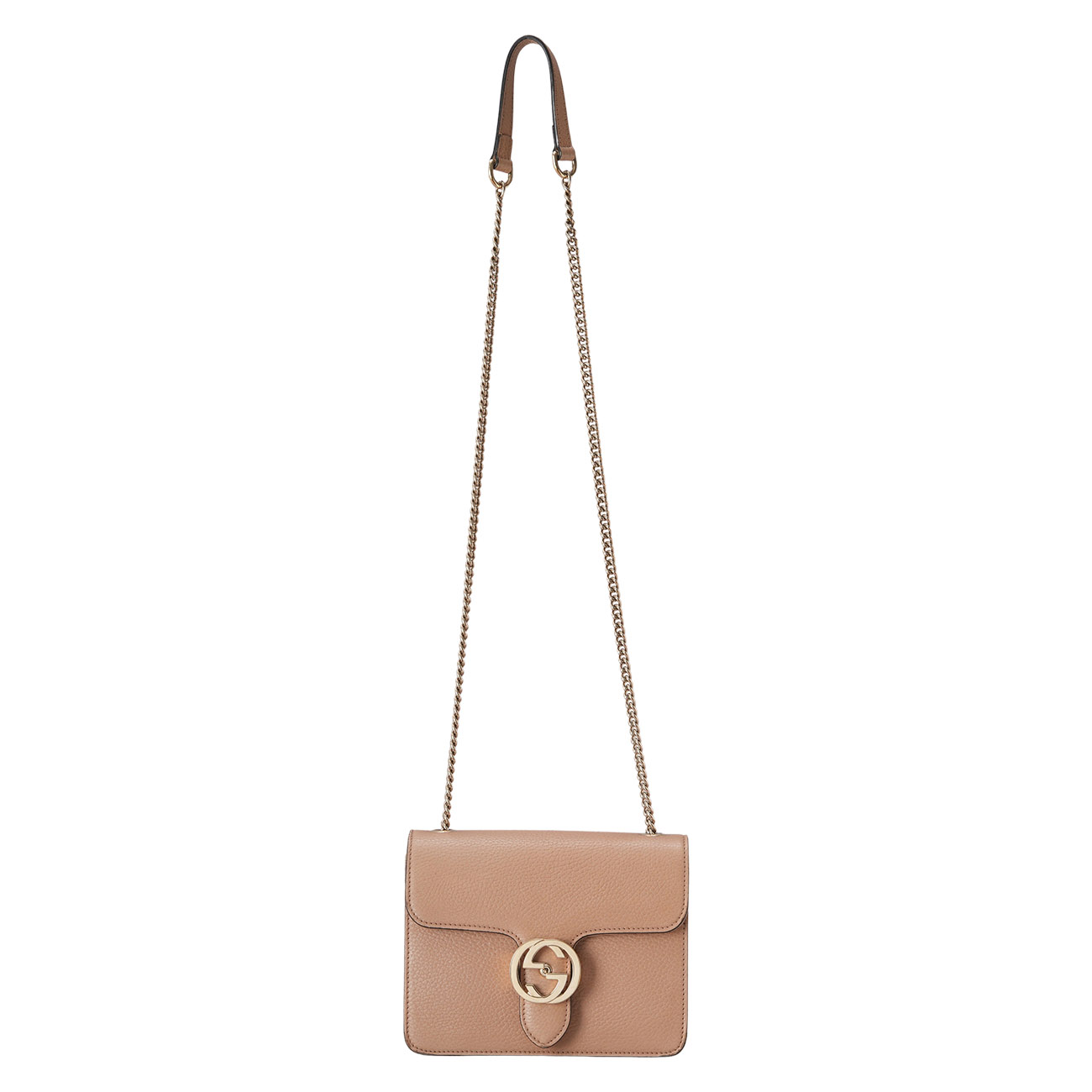 GUCCI(USED)구찌 510304 인터로킹 체인 숄더백