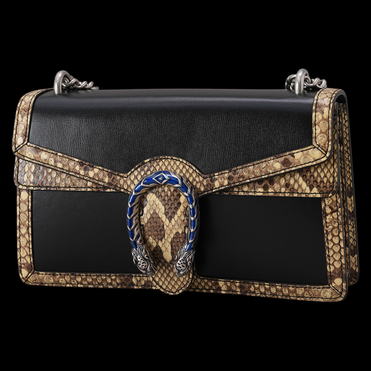 GUCCI(USED)구찌 AP3459 400249 파이톤 디오니소스 체인숄더백