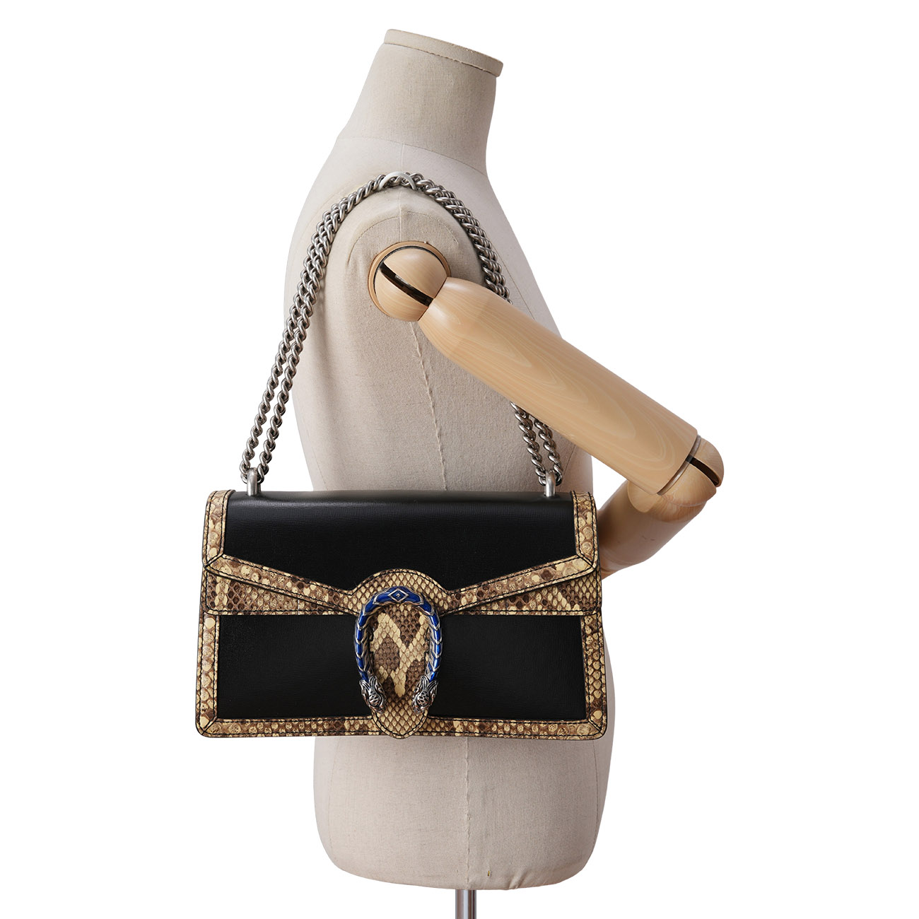 GUCCI(USED)구찌 AP3459 400249 파이톤 디오니소스 체인숄더백