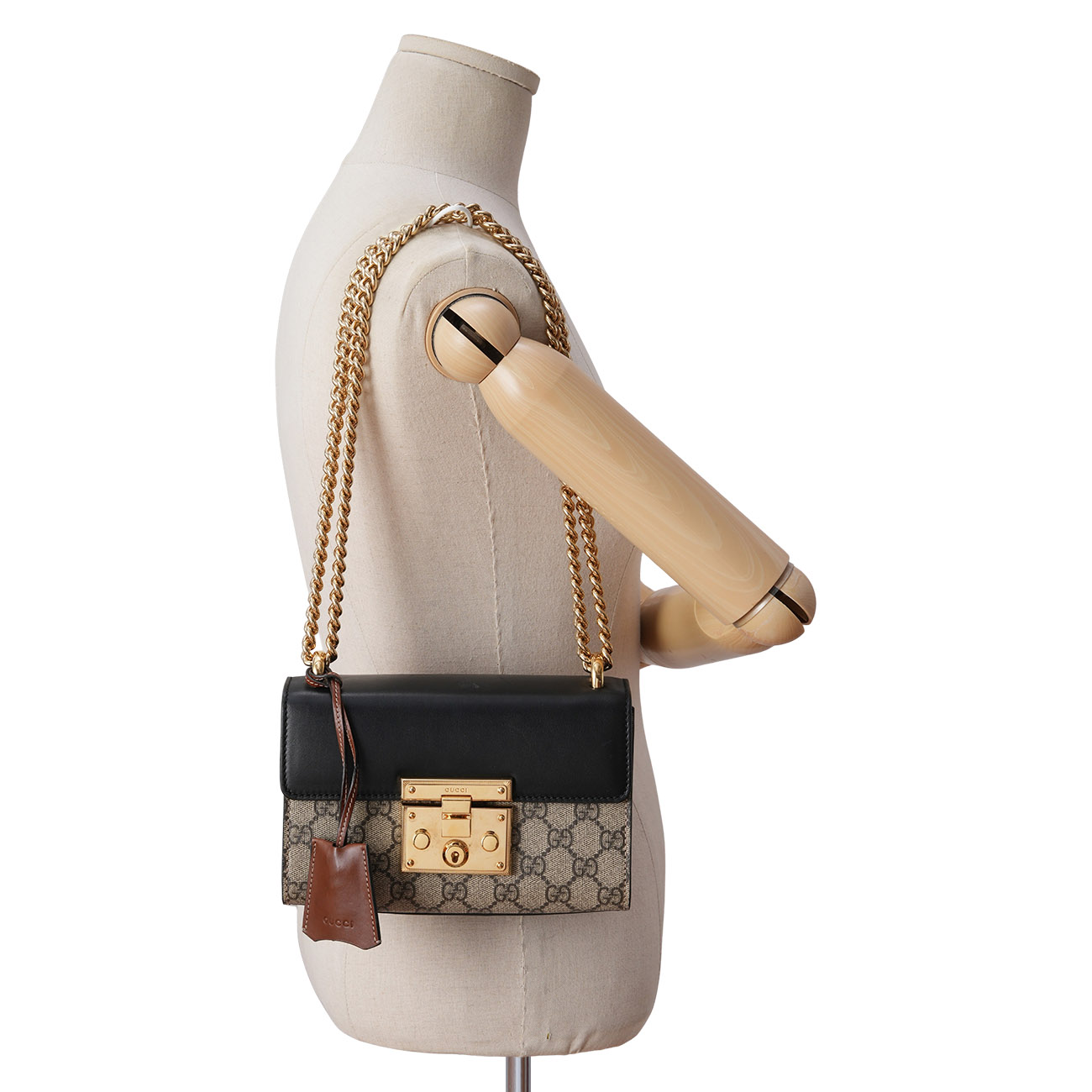 GUCCI(USED)구찌 409487 패드락 체인 숄더백