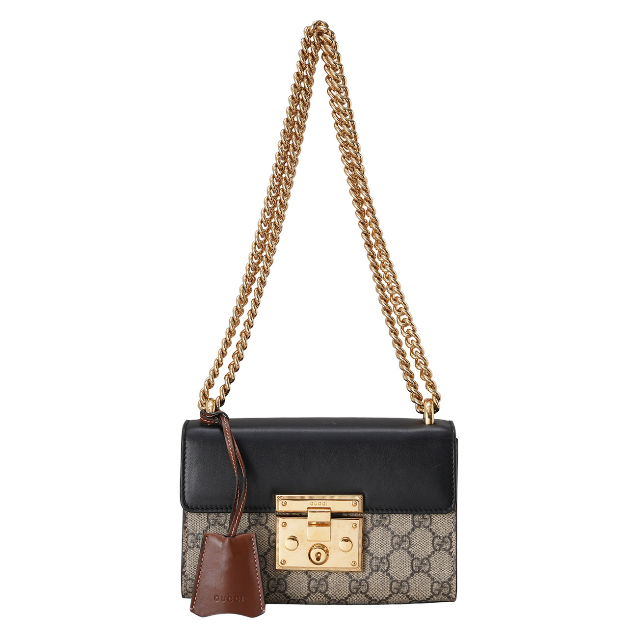 GUCCI(USED)구찌 409487 패드락 체인 숄더백