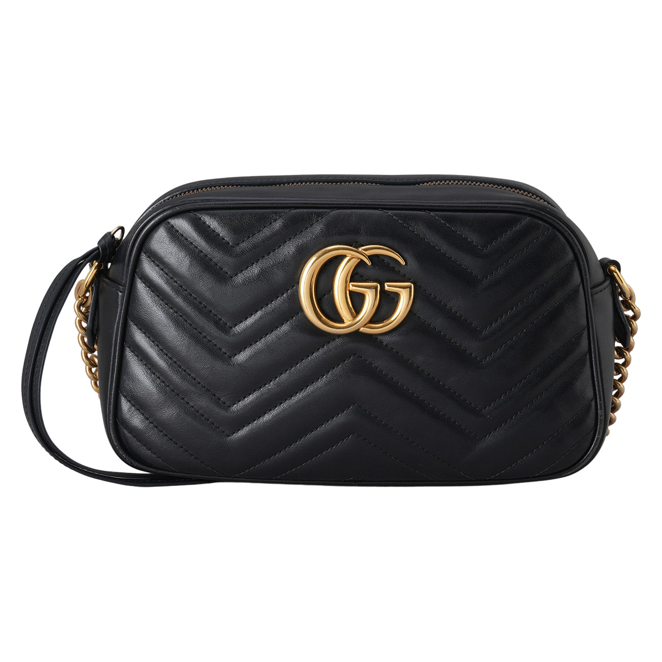 GUCCI(USED)구찌 447632 GG 마몽 마틀라세 체인 숄더백